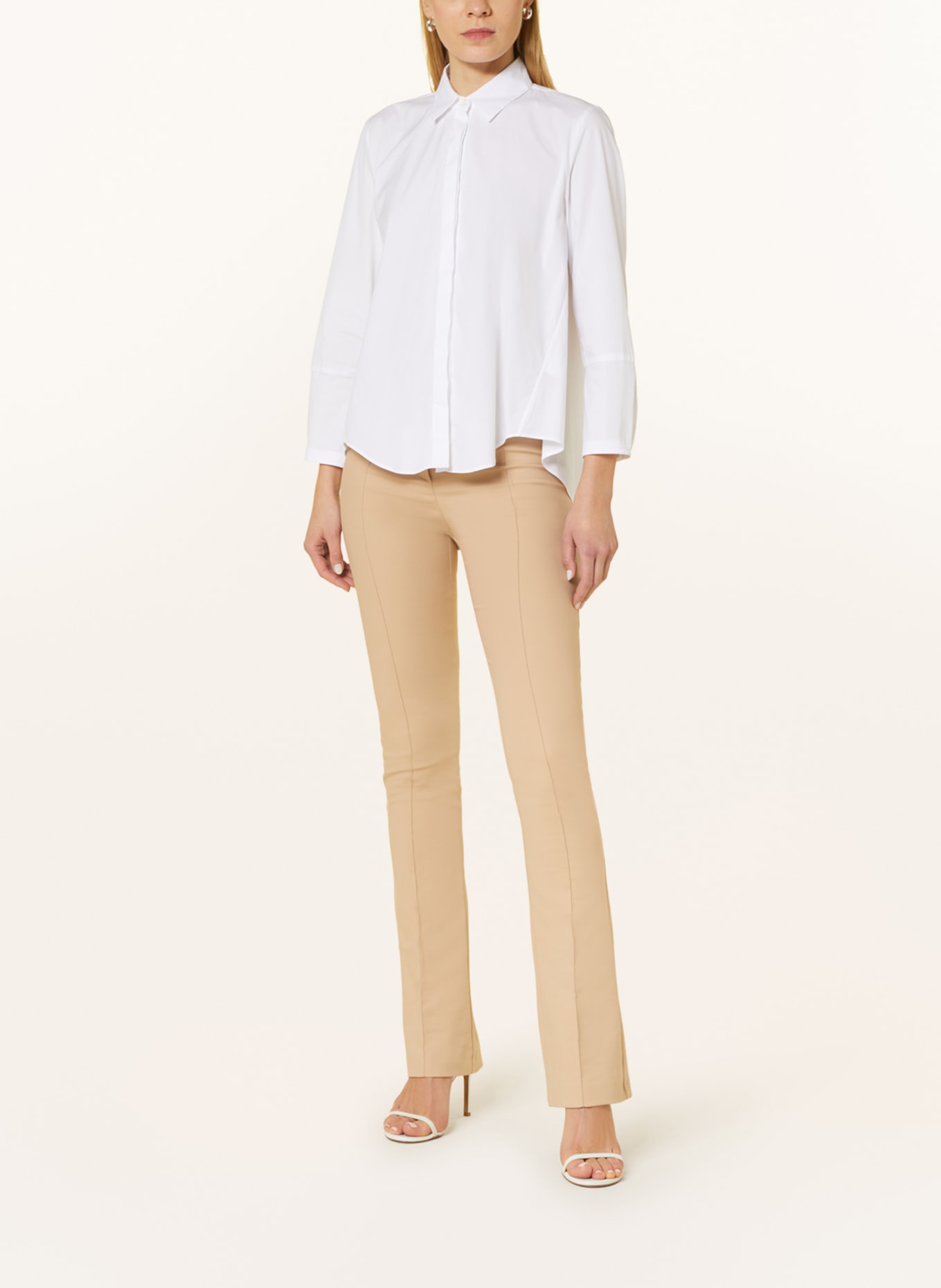 ROBERT FRIEDMAN Shirt blouse NORAL with 3/4 sleeves, Color: WHITE (Image 2)