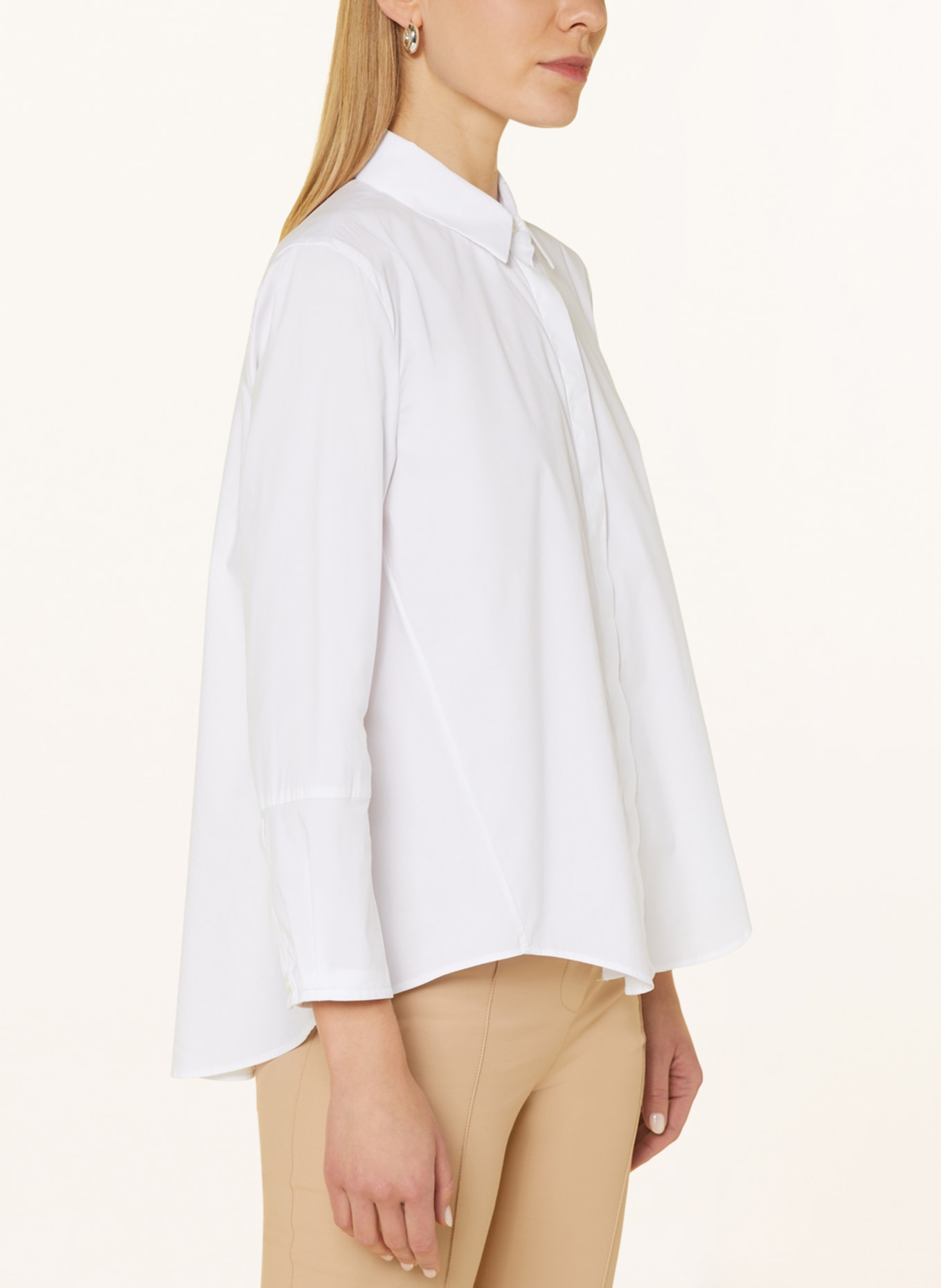 ROBERT FRIEDMAN Shirt blouse NORAL with 3/4 sleeves, Color: WHITE (Image 4)