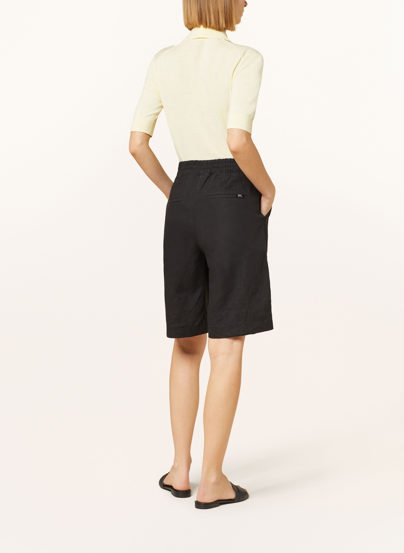 MAC Shorts SUVI, Color: BLACK (Image 3)