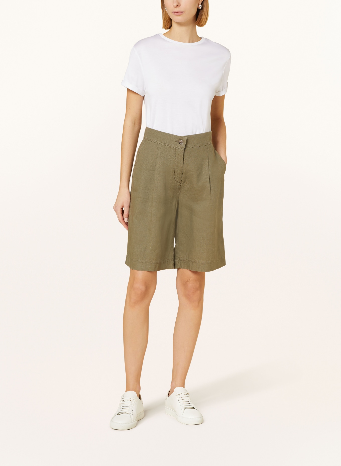 MAC Shorts SUVI, Color: OLIVE (Image 2)