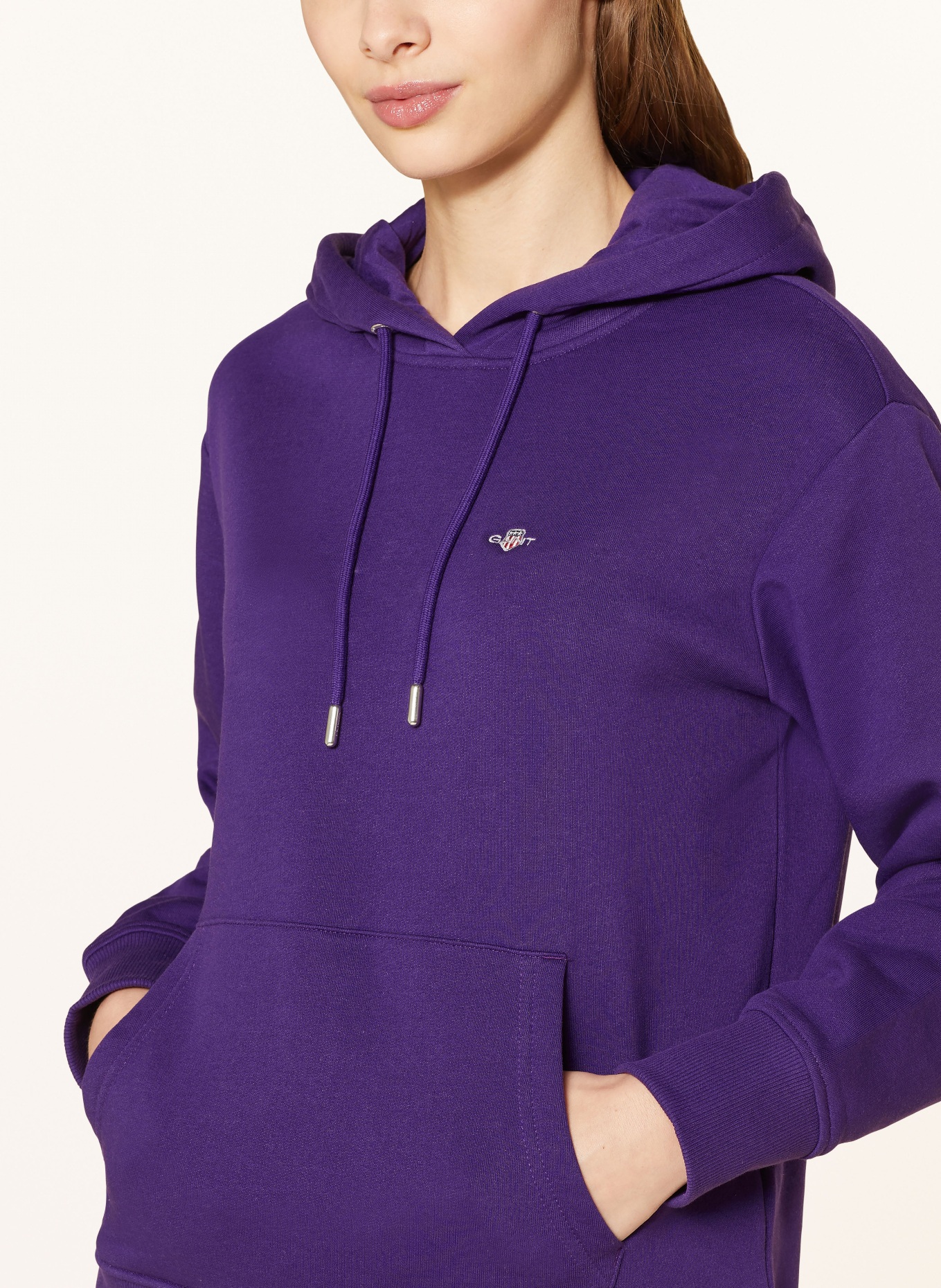 GANT Hoodie, Color: DARK PURPLE (Image 5)