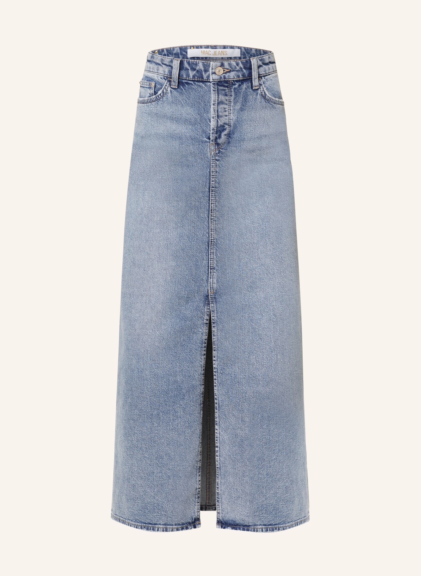 MAC Spódnica jeansowa MAXI, Kolor: D441 mid blue basic authentic (Obrazek 1)