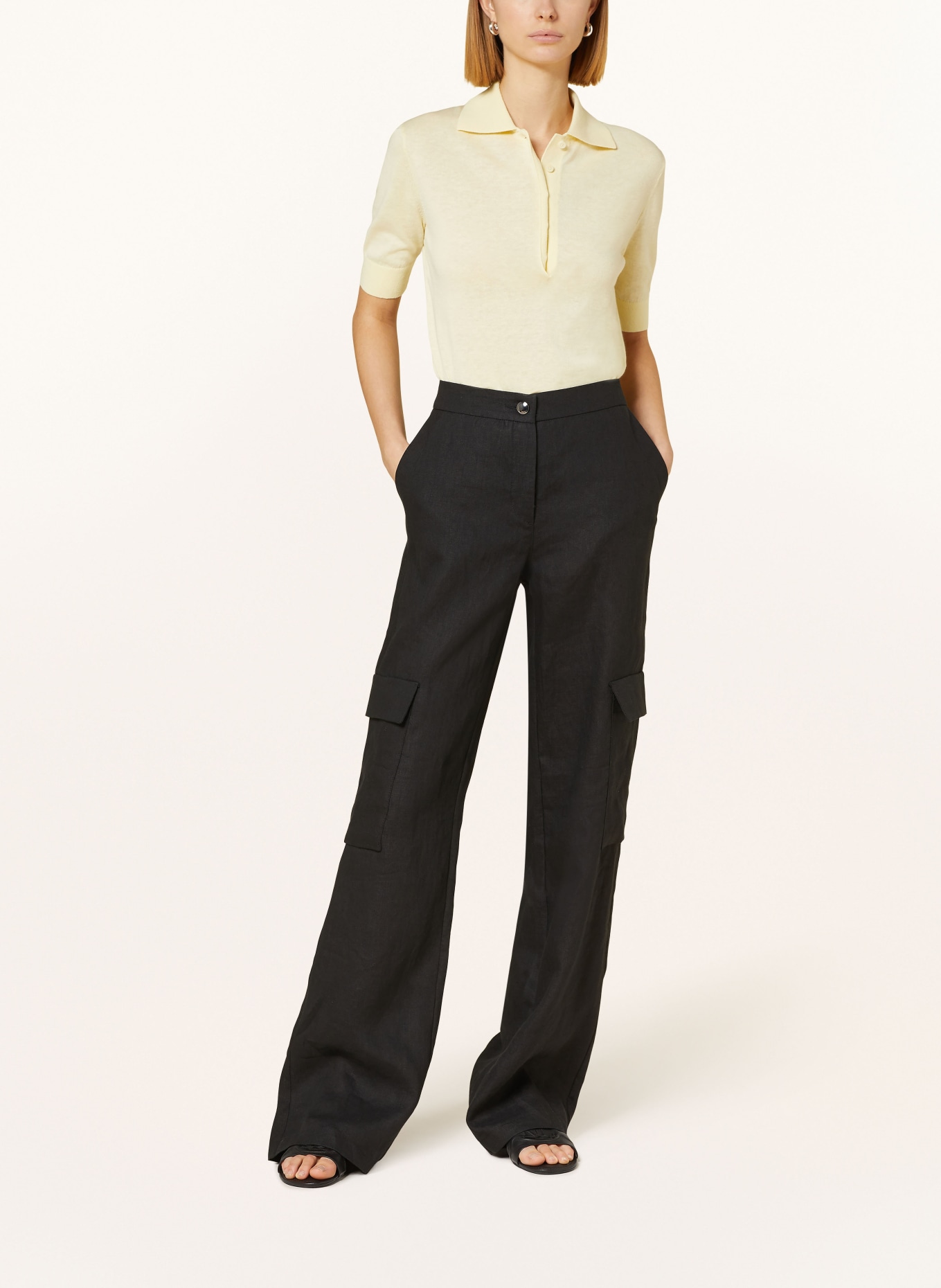 MAC Cargo pants CHIARA: BLACK