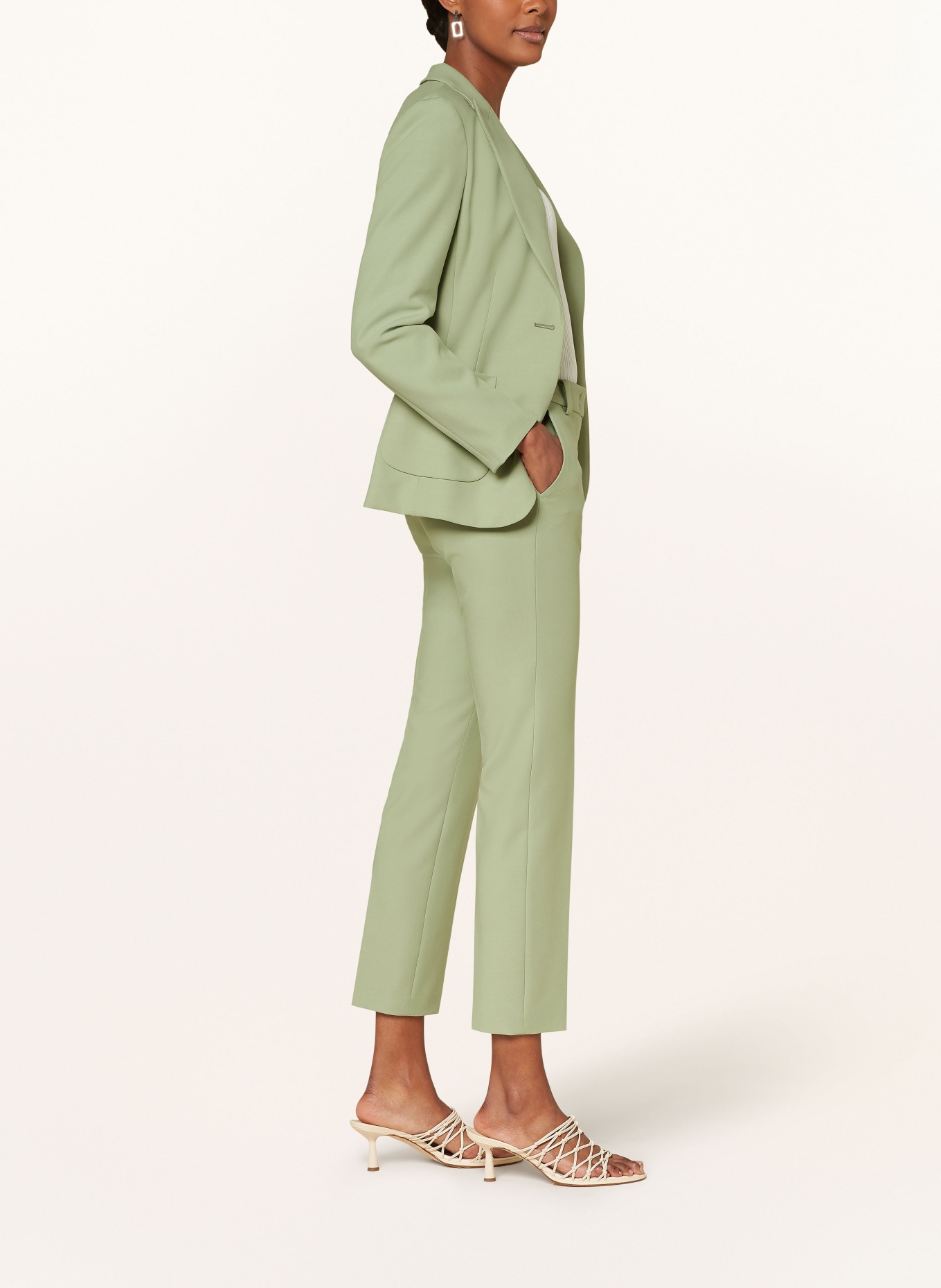 windsor. Trousers, Color: LIGHT GREEN (Image 4)