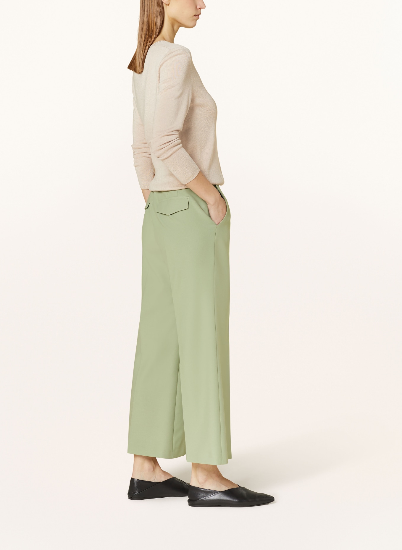 windsor. Trousers, Color: LIGHT GREEN (Image 4)