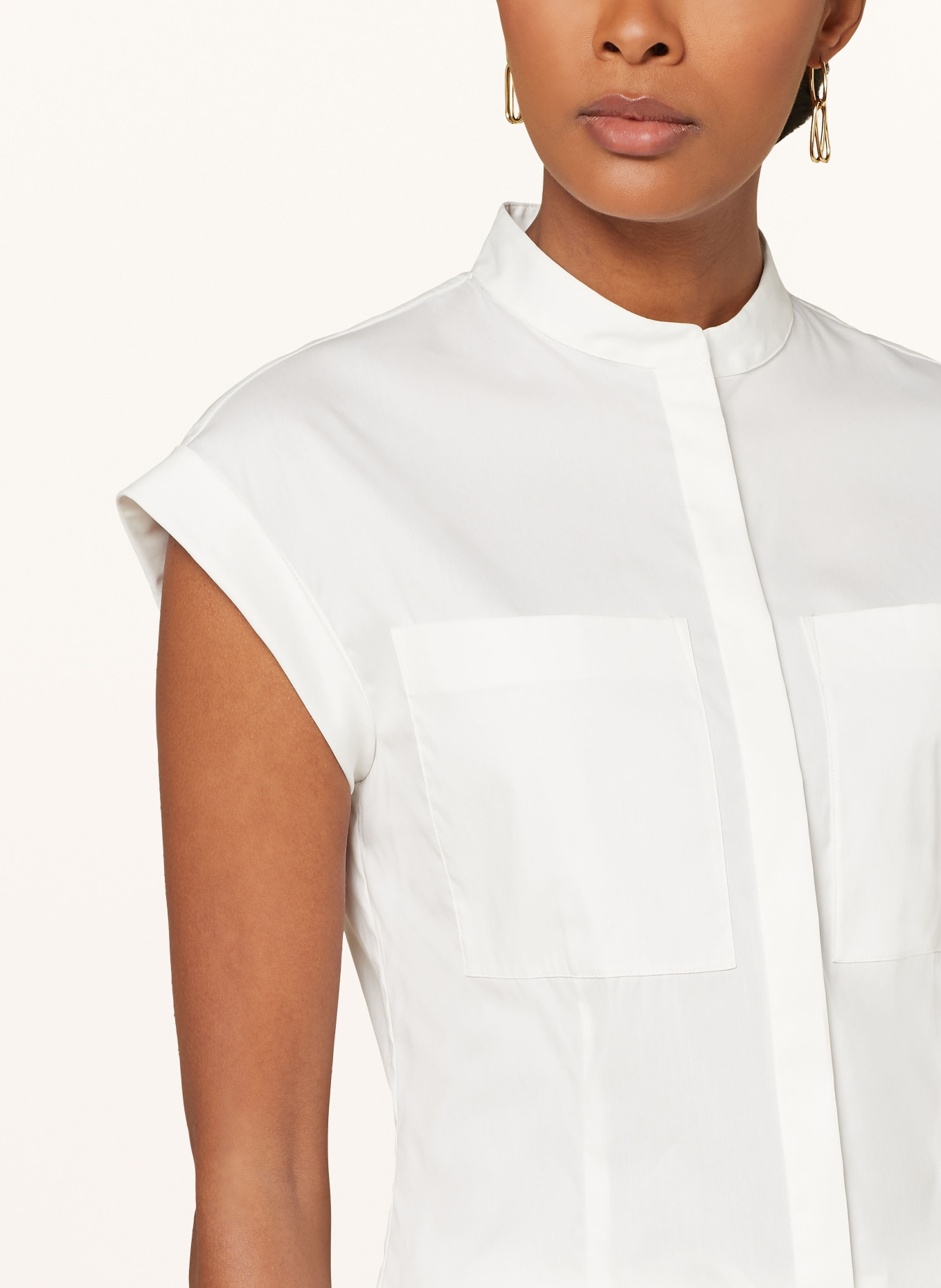 windsor. Blouse top, Color: WHITE (Image 4)