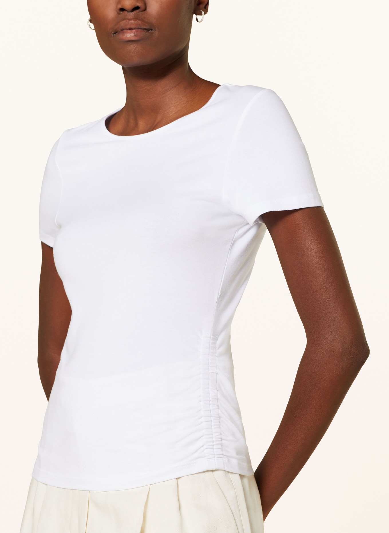 MRS & HUGS T-shirt, Color: WHITE (Image 4)
