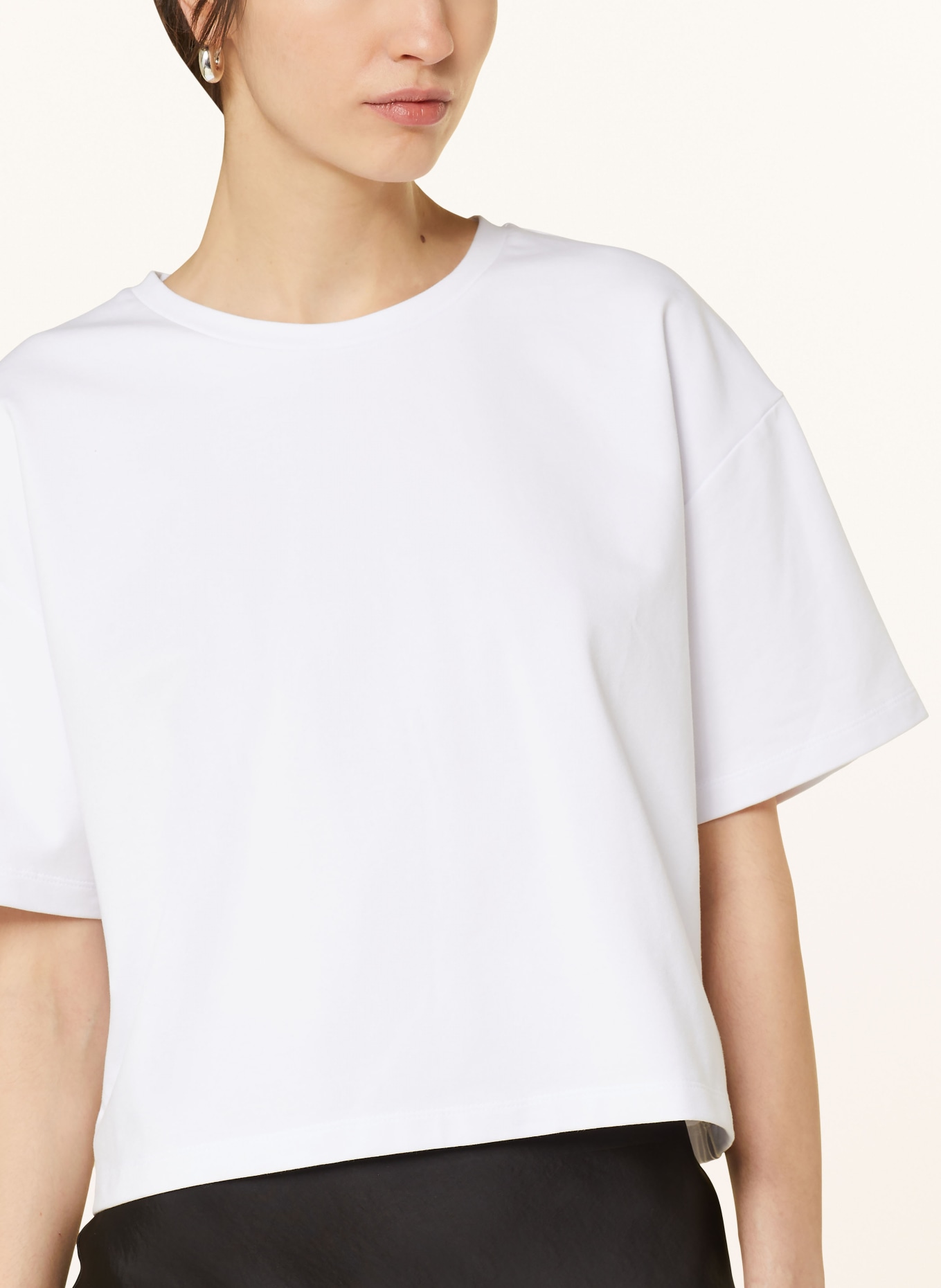 MRS & HUGS Cropped shirt, Color: WHITE (Image 4)
