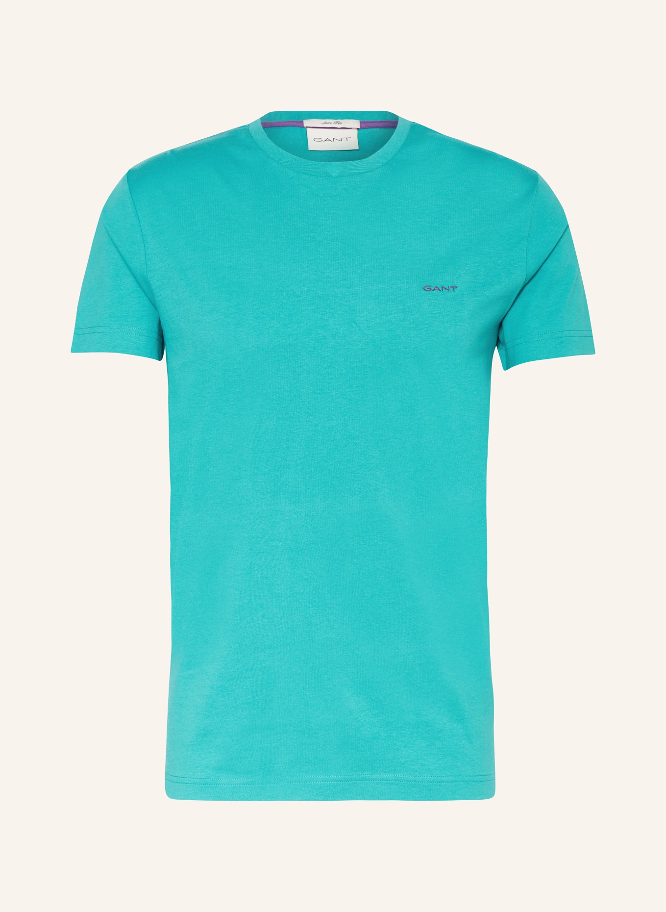 GANT T-shirt, Kolor: MIĘTOWY (Obrazek 1)