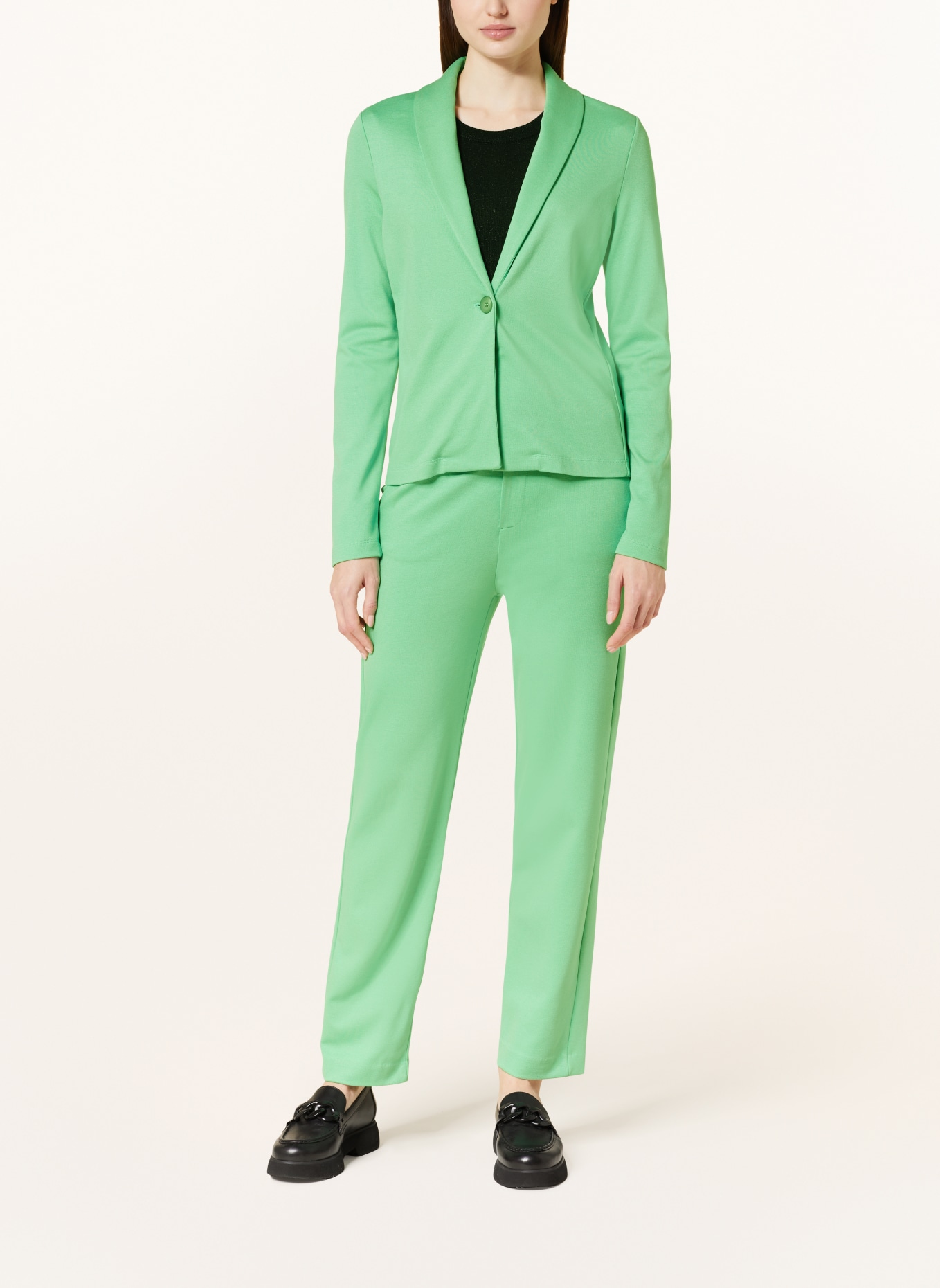 rich&royal Jersey blazer, Color: LIGHT GREEN (Image 2)