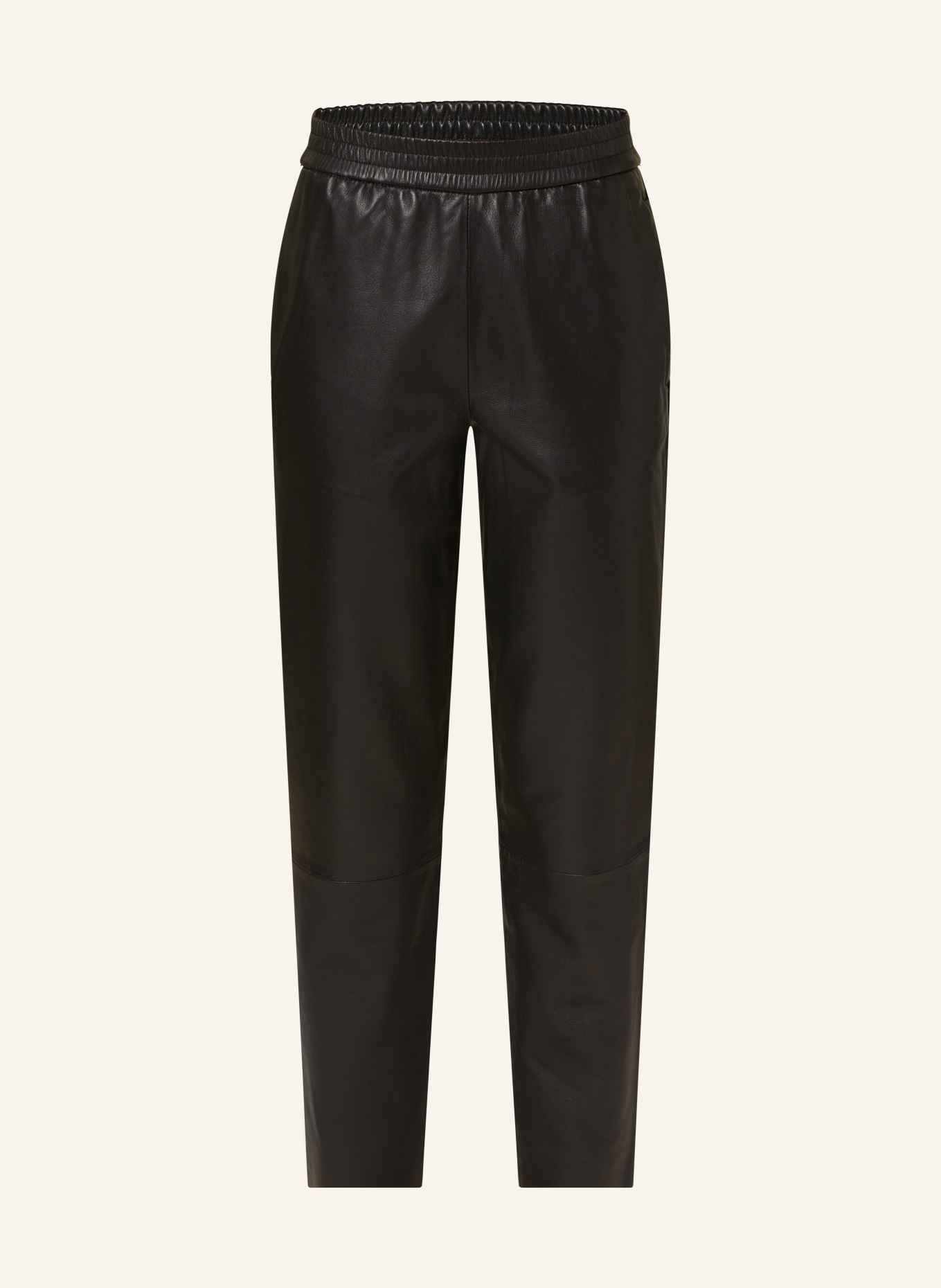 ALLSAINTS Leather trousers JEN, Color: BLACK (Image 1)