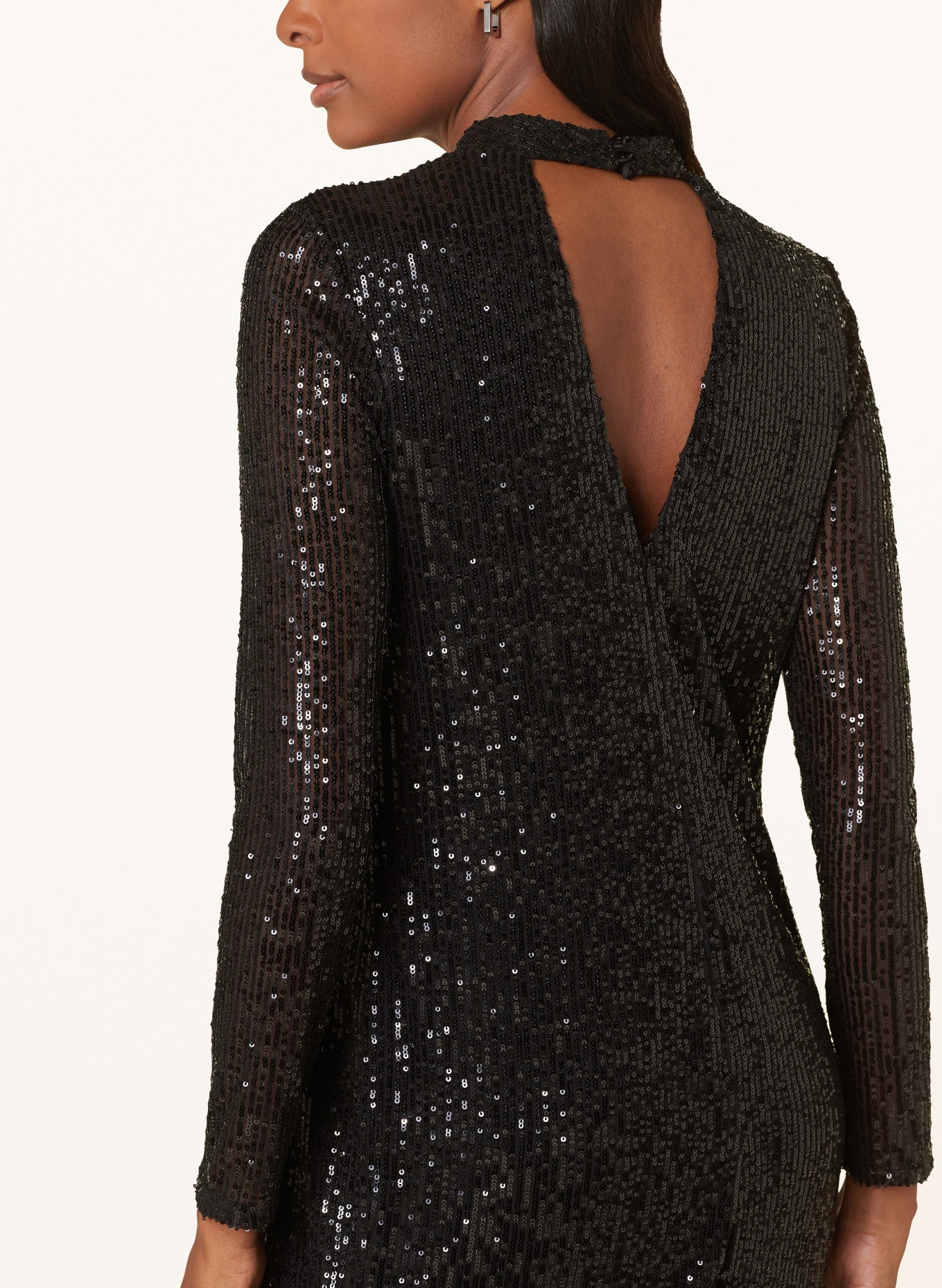 Phase Eight Dress CINDY with sequins, Color: BLACK (Image 4)