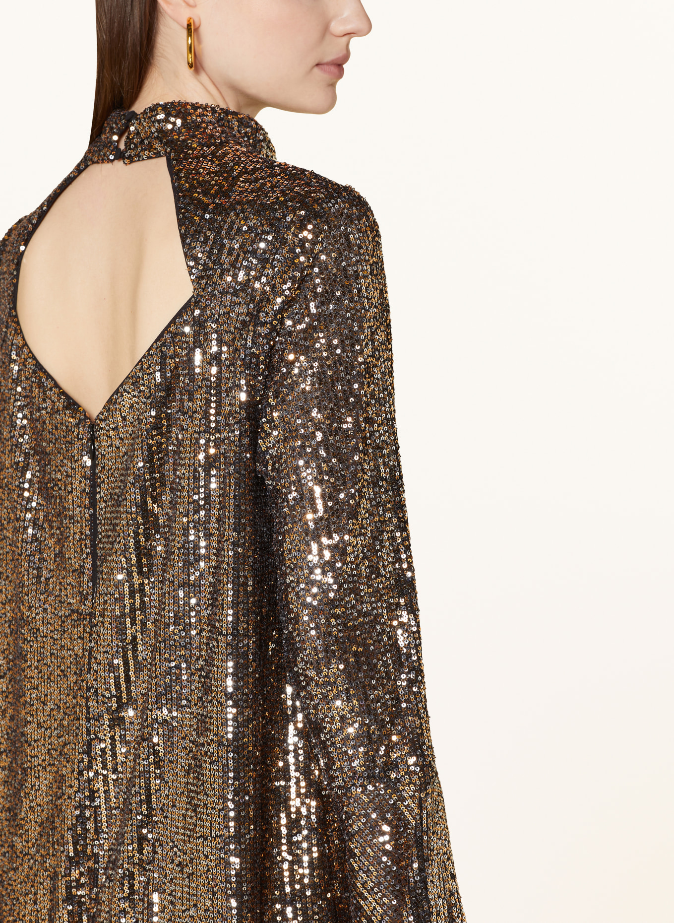 Phase Eight Dress JEMIMA with sequins, Color: GOLD/ SILVER (Image 4)