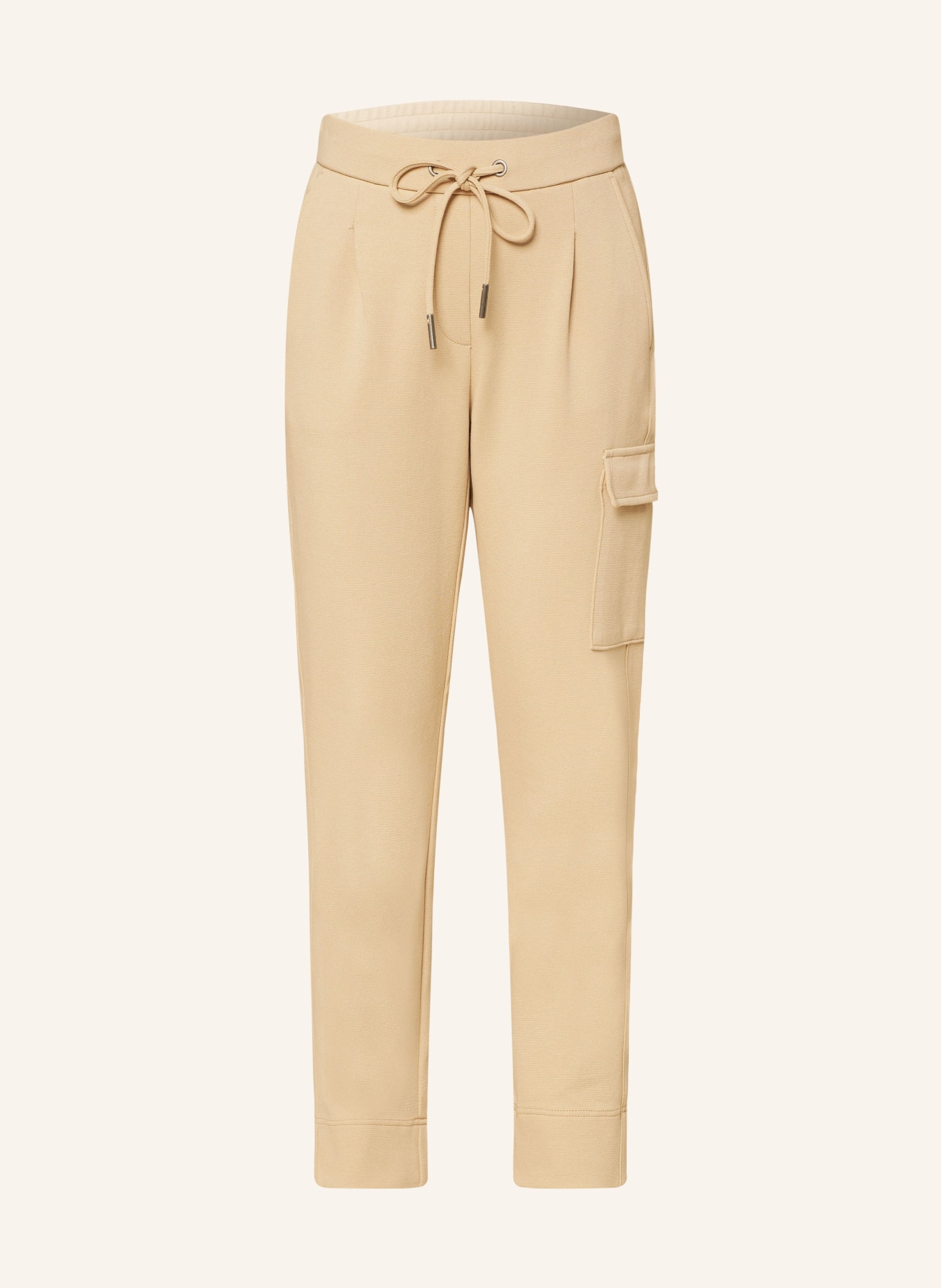 OPUS Pants ERSIMA in jogger style, Color: LIGHT BROWN (Image 1)