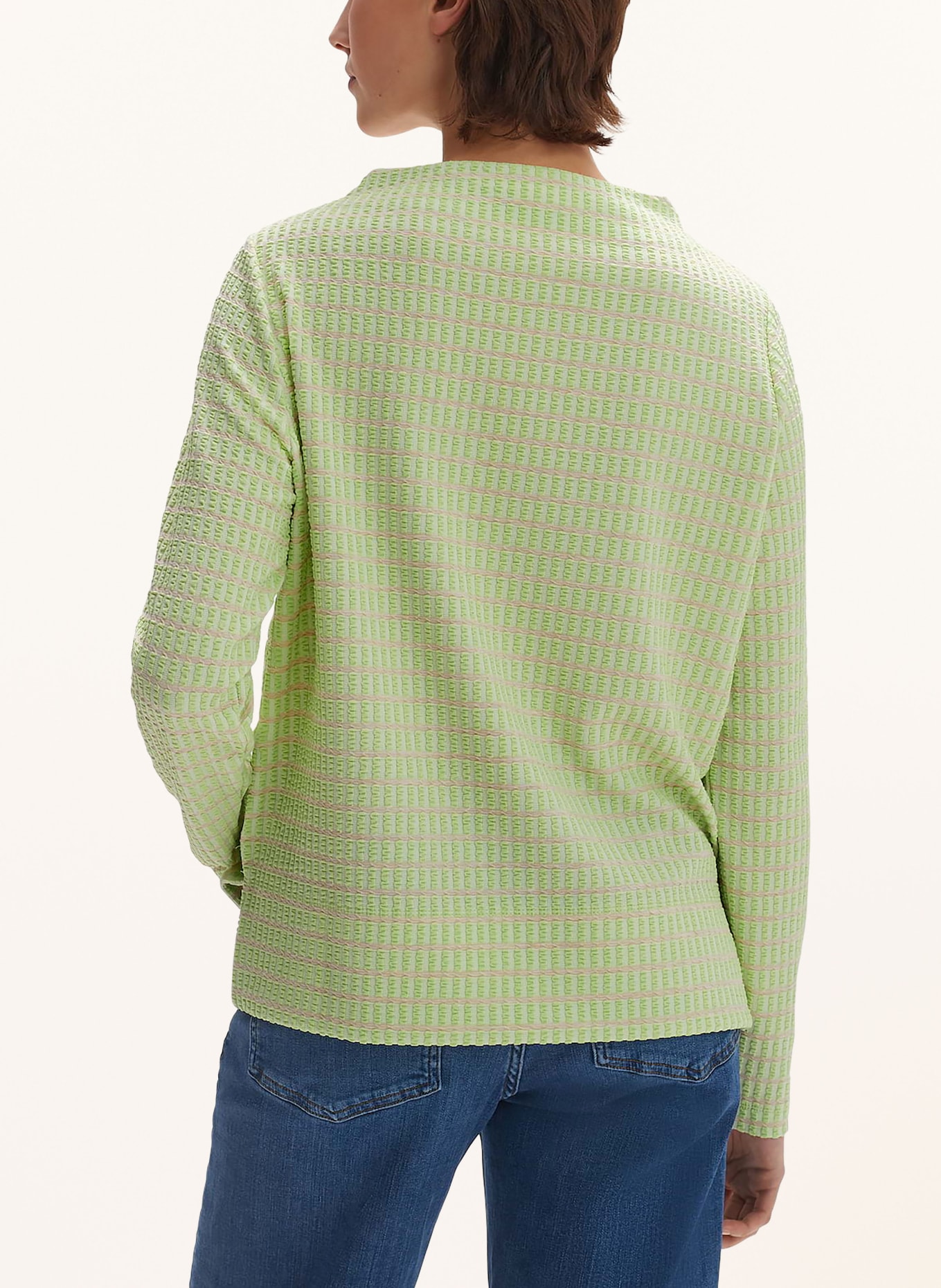 OPUS Bluza nierozpinana GITECH, Kolor: MIĘTOWY/ JASNOZIELONY (Obrazek 3)
