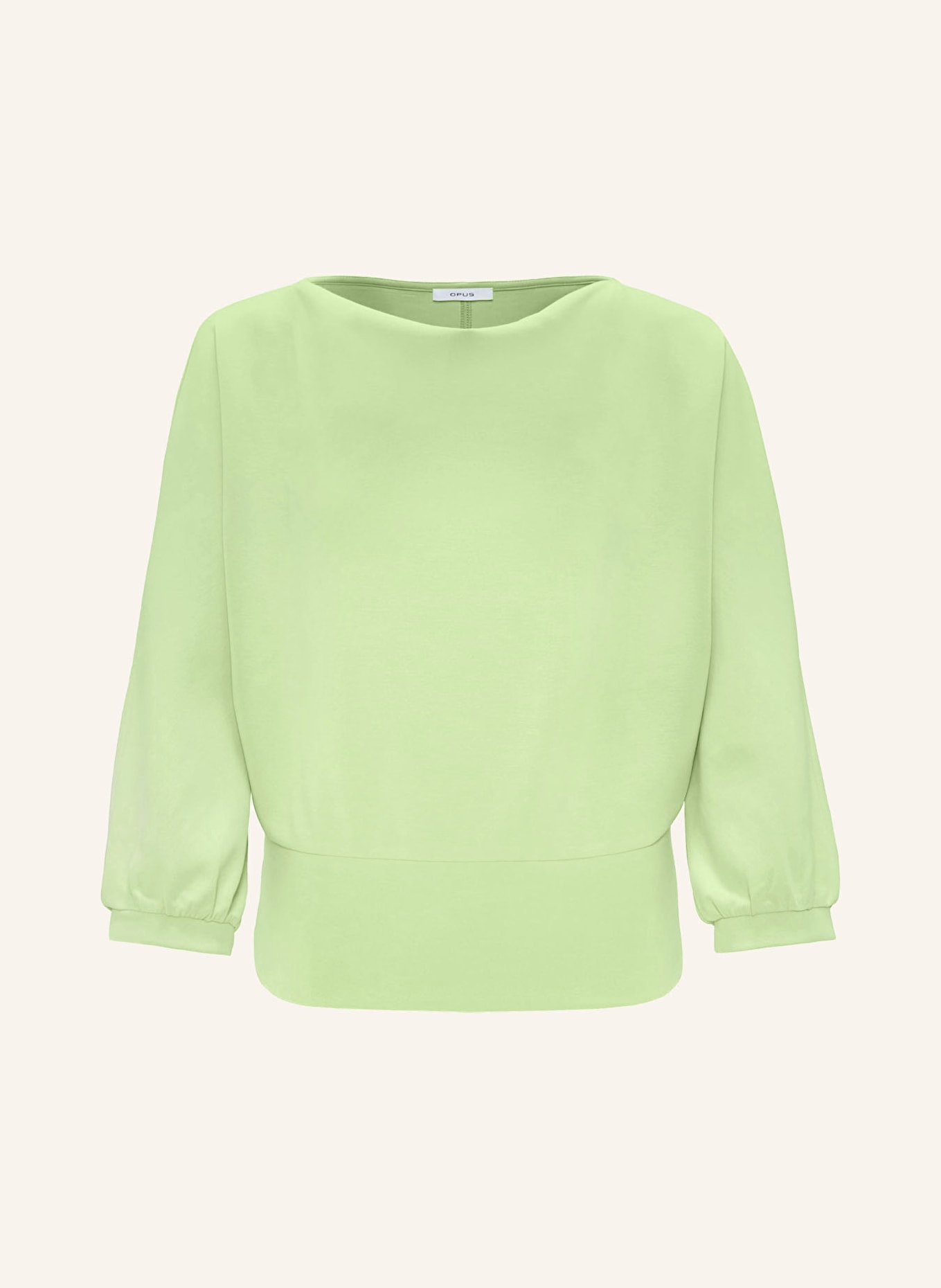 OPUS Sweatshirt GILVEST, Color: LIGHT GREEN (Image 1)