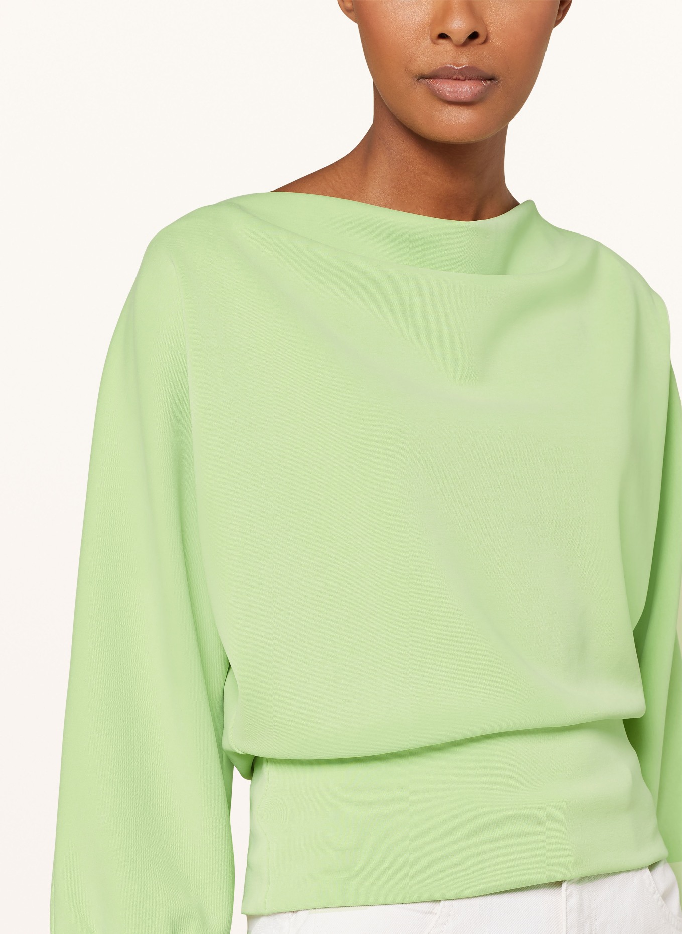 OPUS Sweatshirt GILVEST, Color: LIGHT GREEN (Image 4)