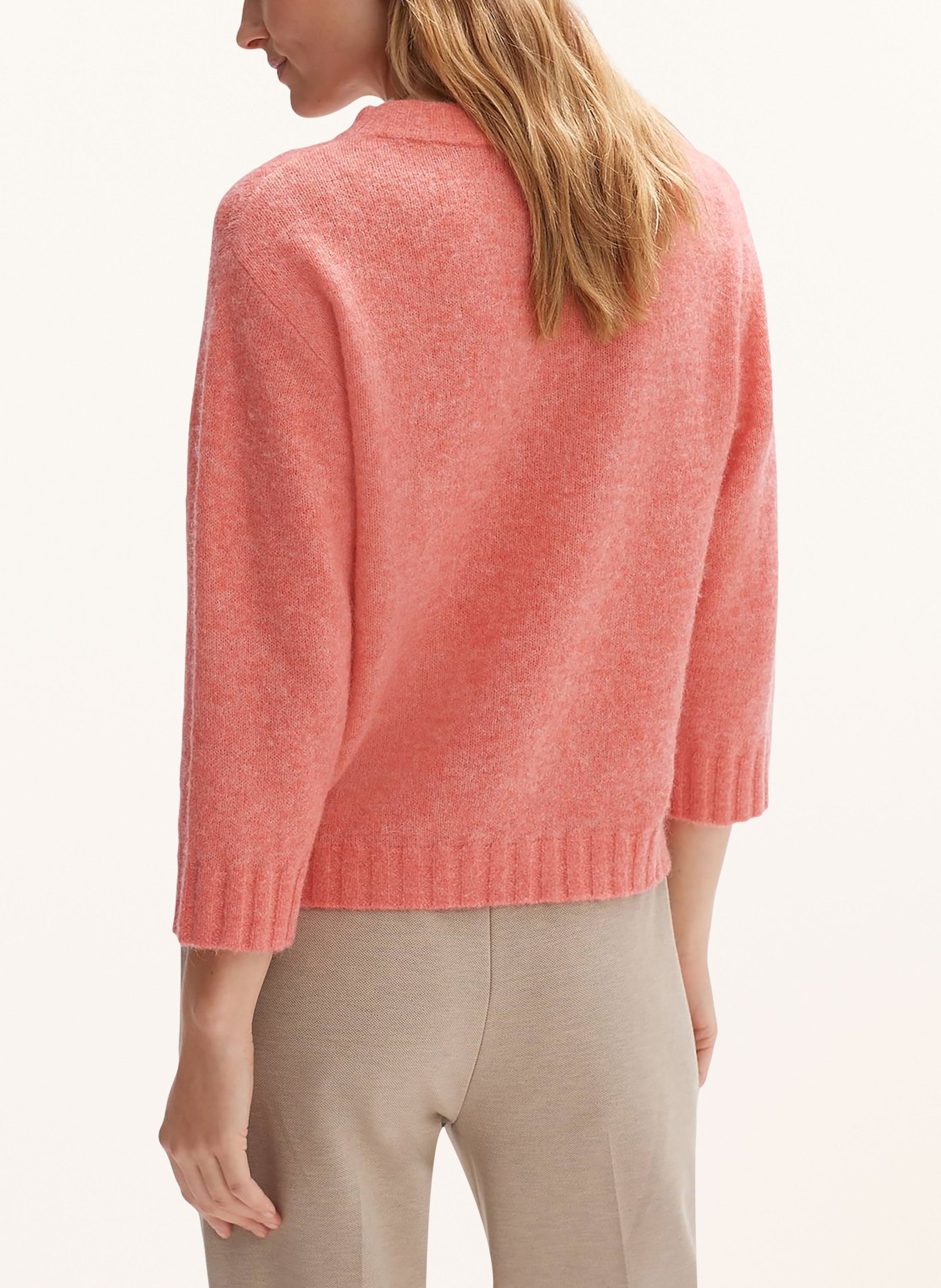 OPUS Sweater PUTZI with 3/4 sleeves, Color: RED (Image 3)
