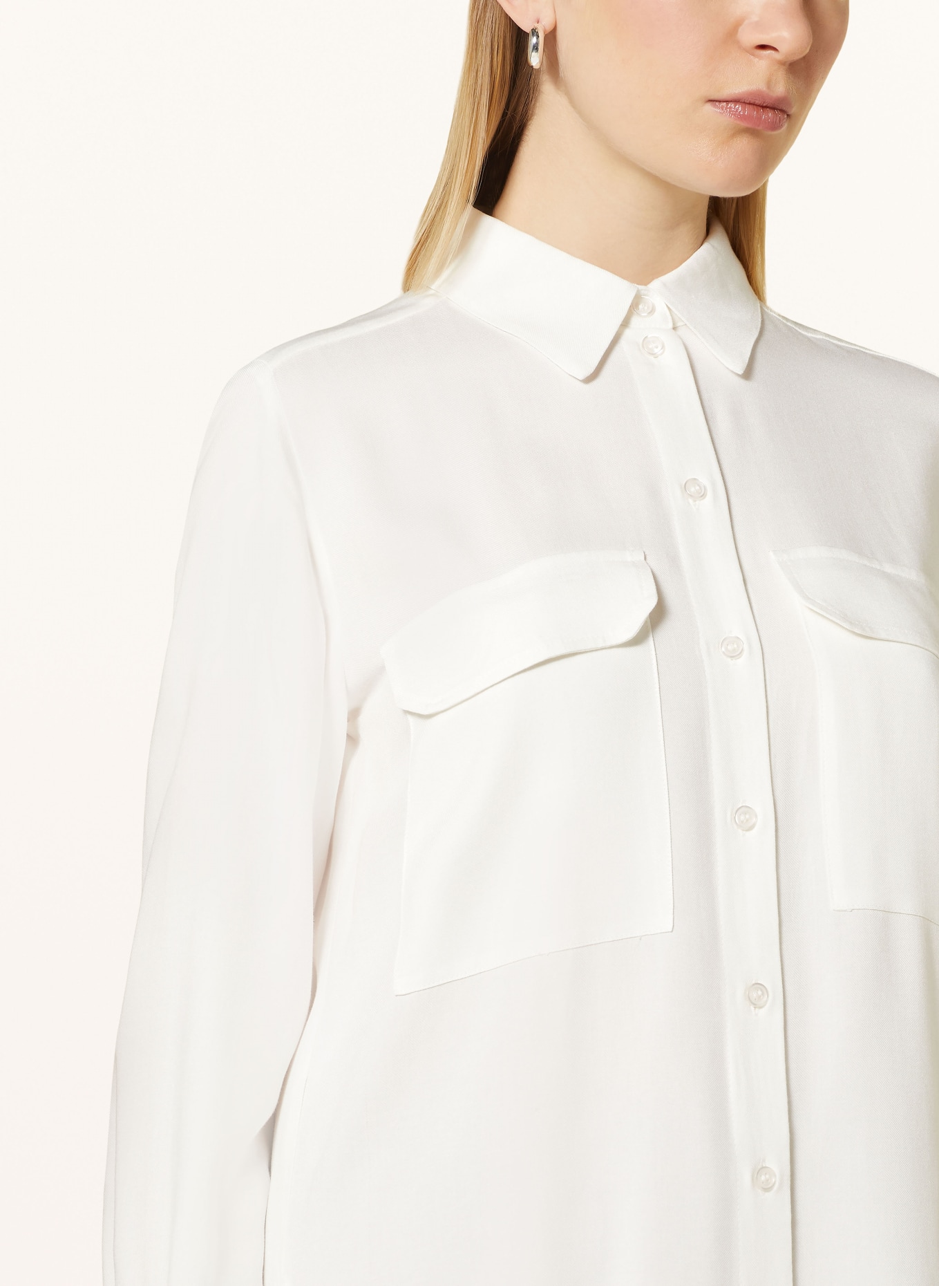 OPUS Shirt blouse FILESKO, Color: WHITE (Image 4)