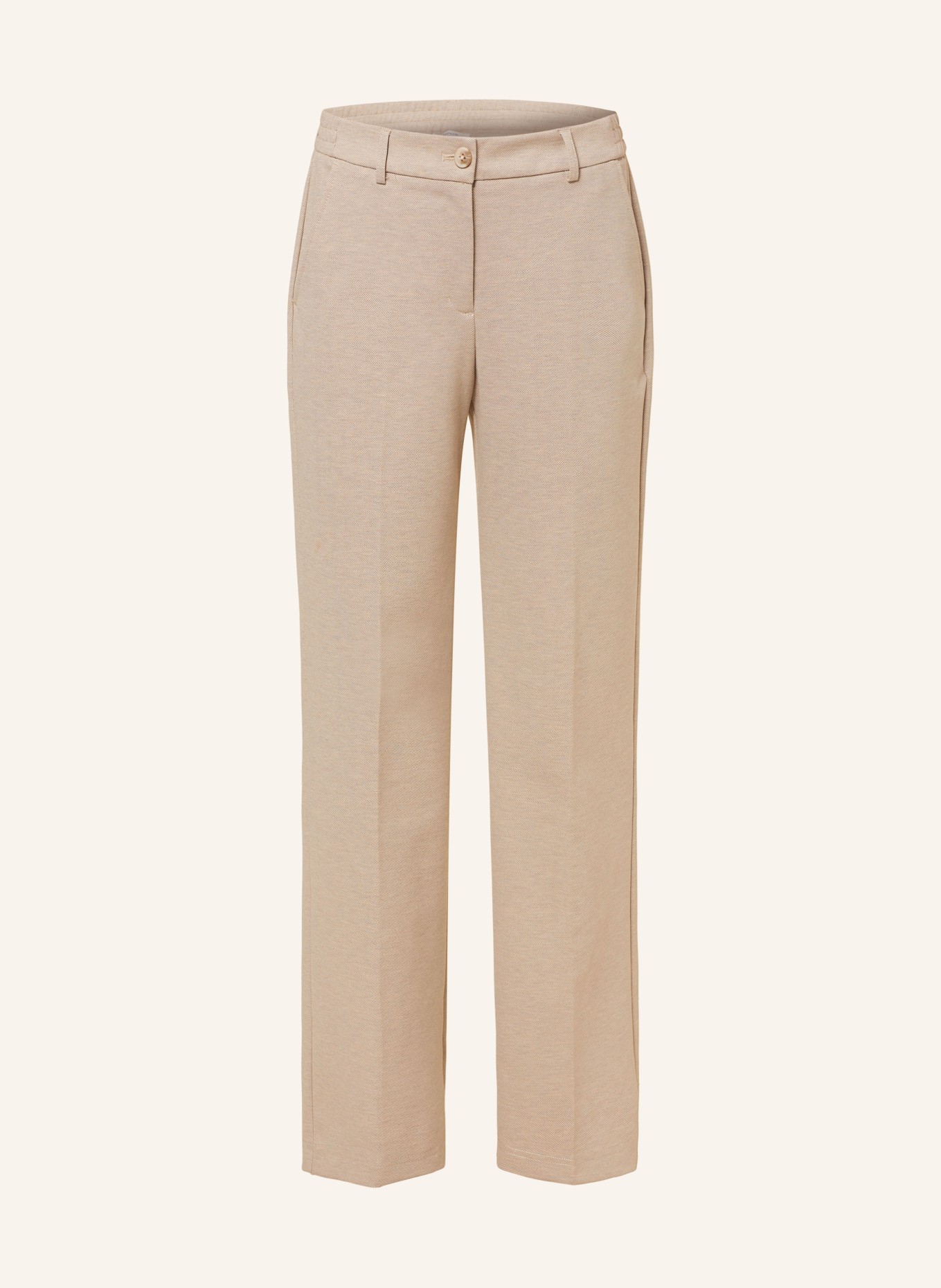 OPUS Wide leg trousers MAUNO, Color: BEIGE (Image 1)