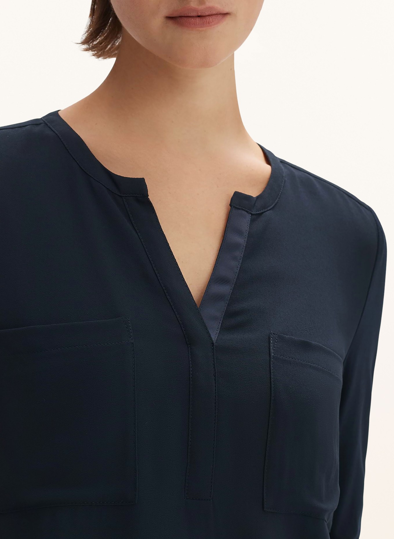 OPUS Shirt blouse FORANO, Color: DARK BLUE (Image 4)