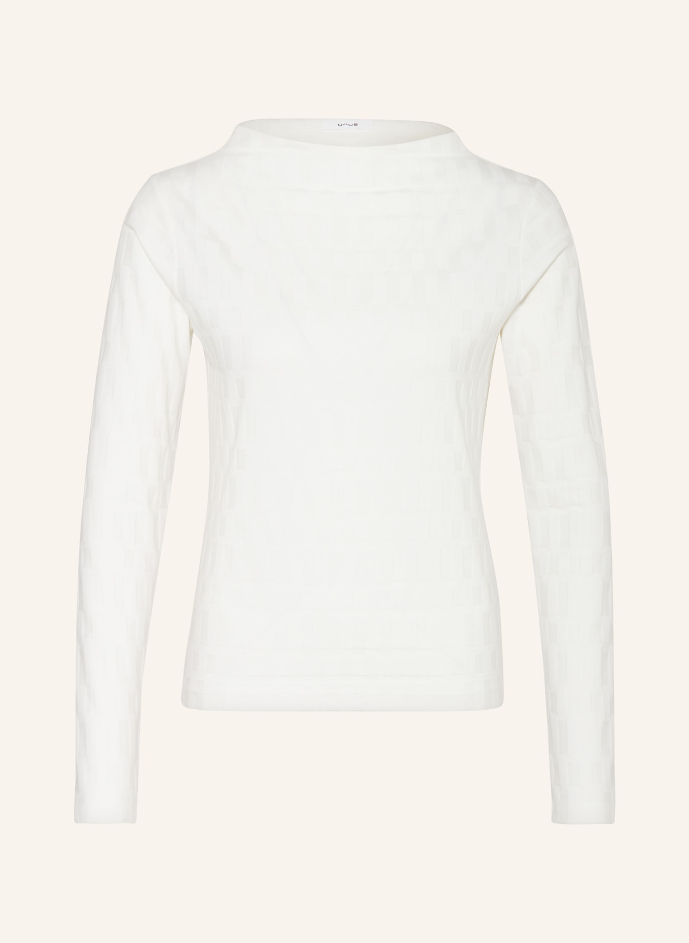 OPUS Long sleeve shirt SOLVENY, Color: WHITE (Image 1)