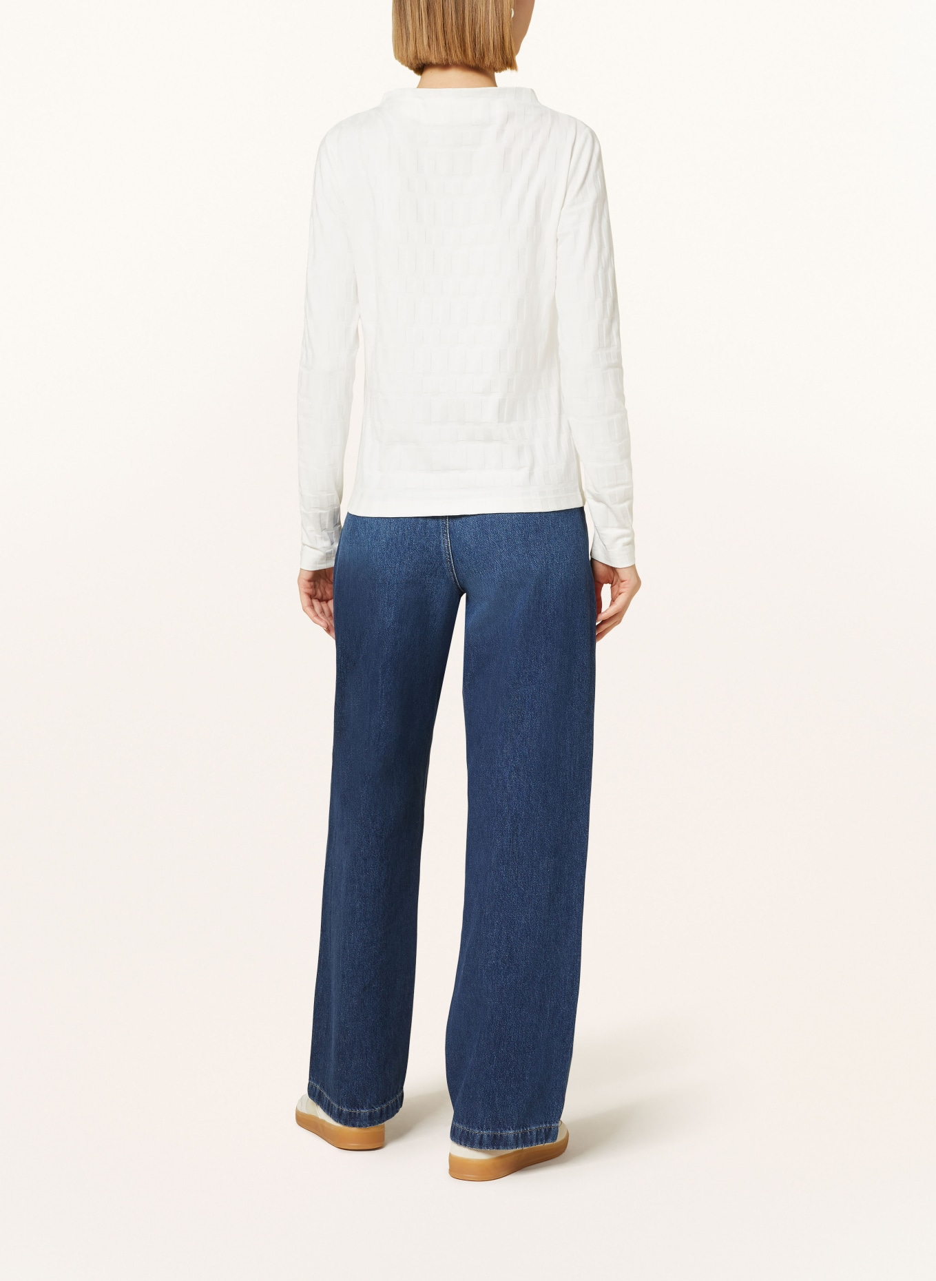 OPUS Long sleeve shirt SOLVENY, Color: WHITE (Image 3)