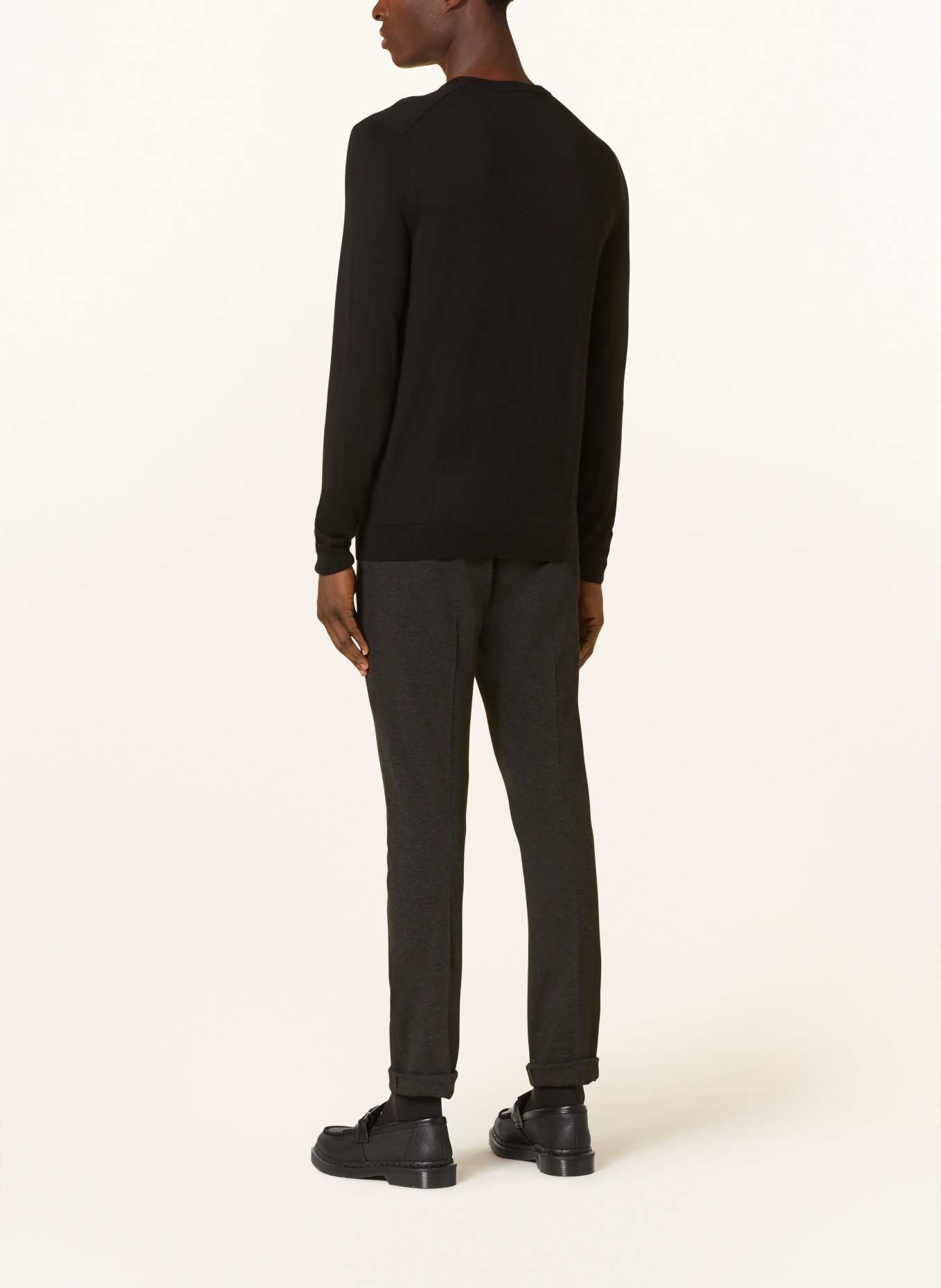 FTC CASHMERE Sweater with cashmere, Color: BLACK (Image 3)