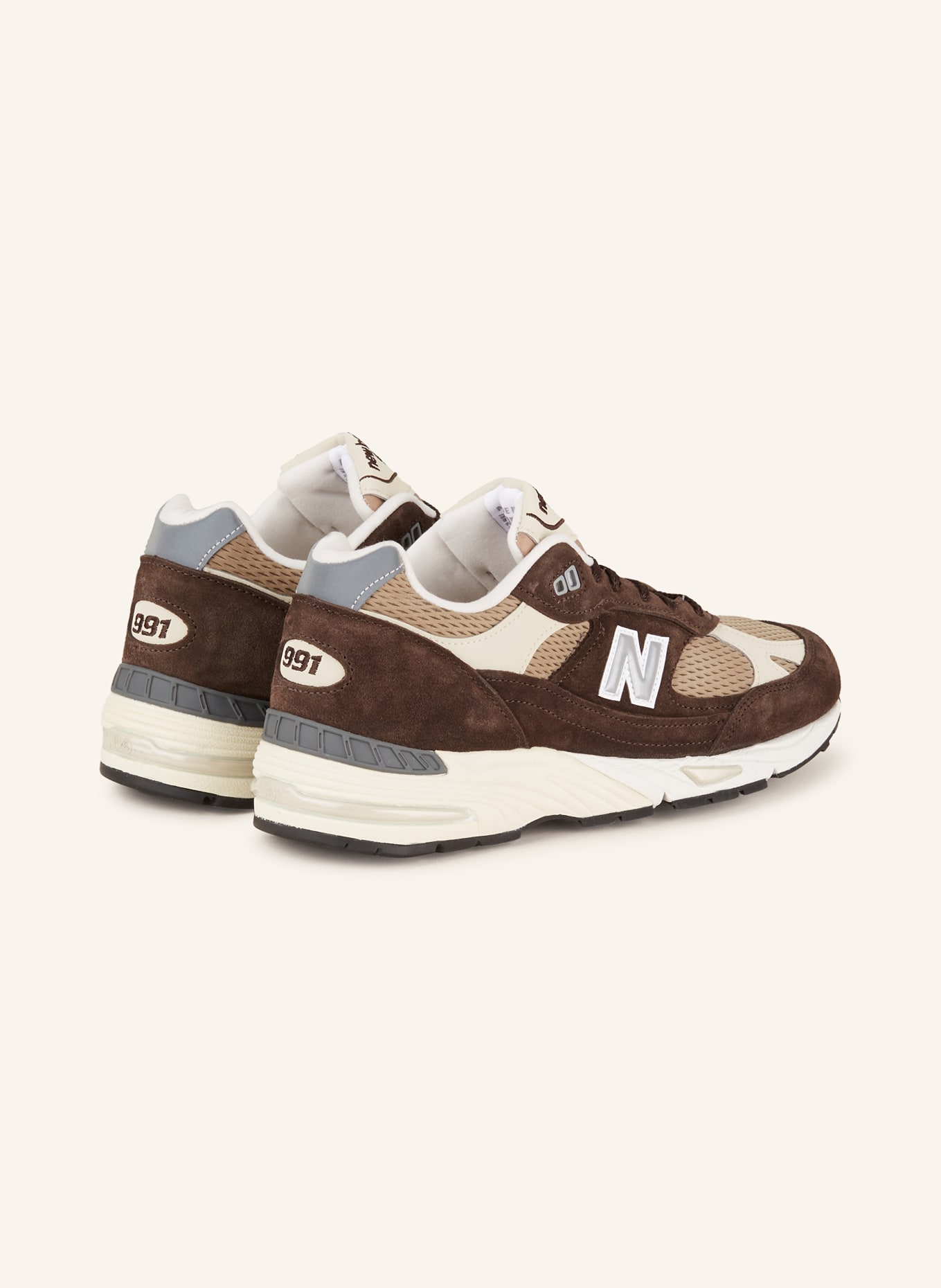 new balance Sneakers MADE IN UK 991V1, Color: BROWN/ DARK BROWN (Image 2)