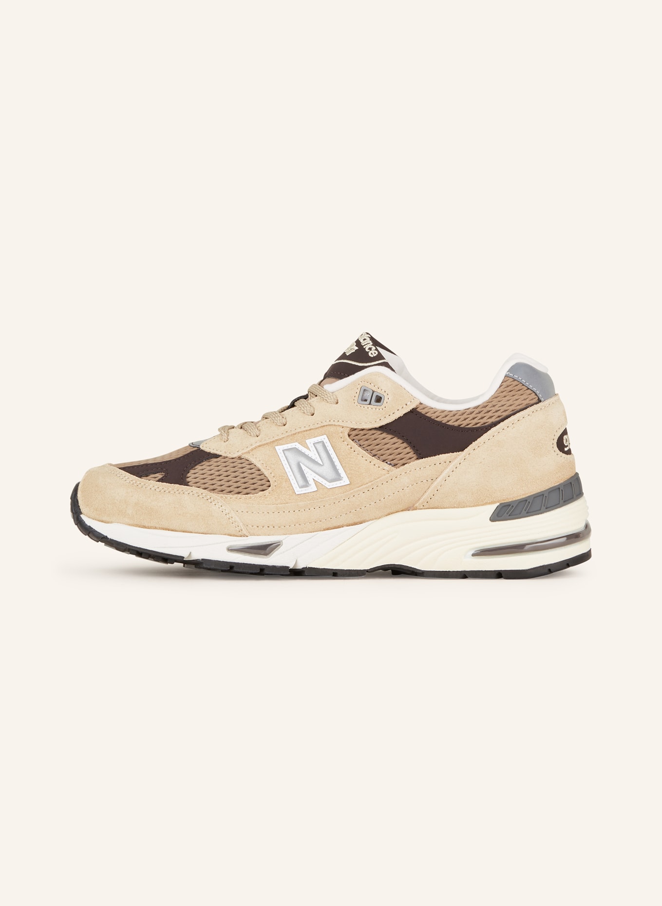 new balance Sneakers MADE IN UK 991V1, Color: BROWN/ LIGHT BROWN (Image 4)