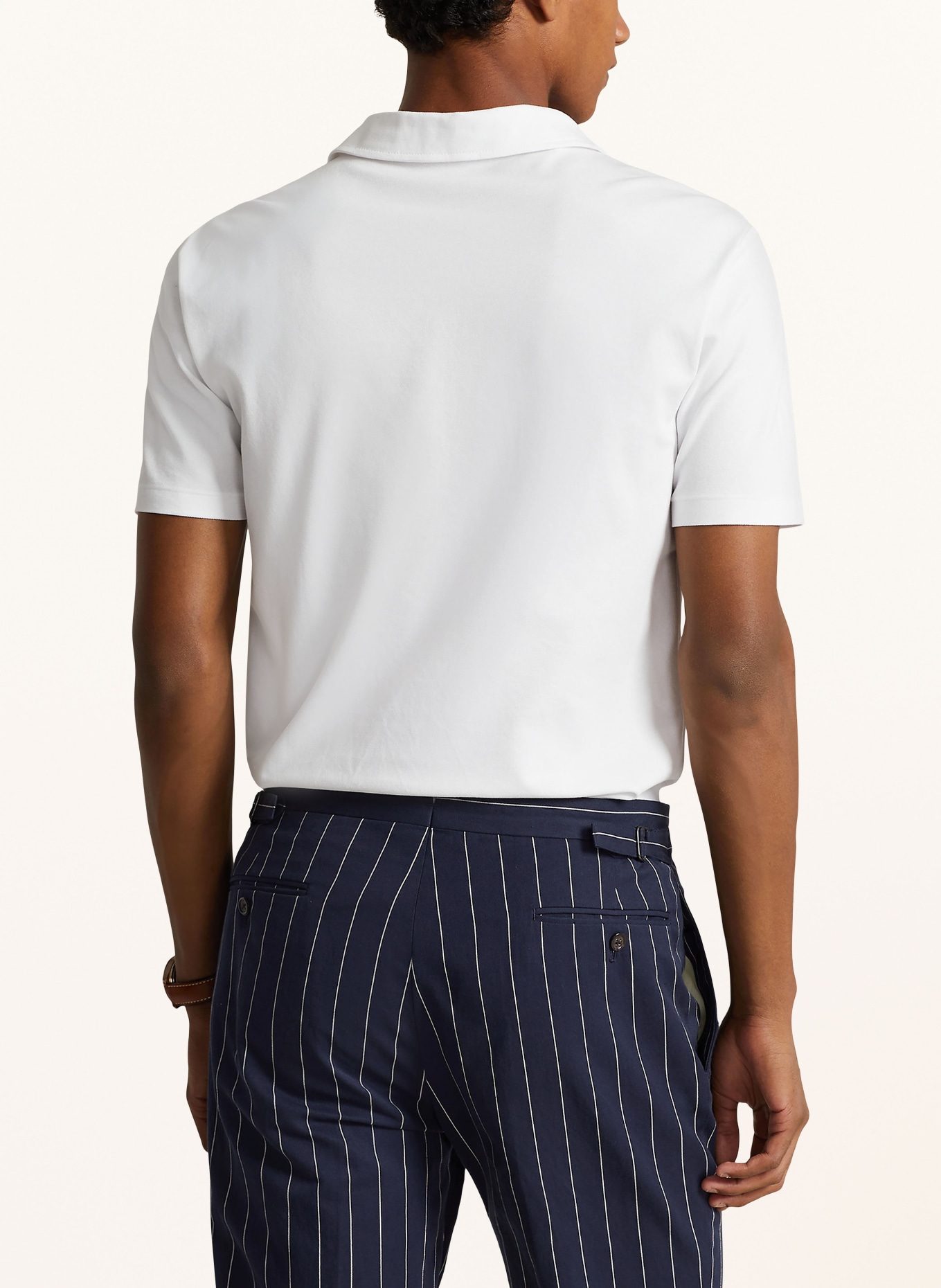 POLO RALPH LAUREN Piqué-Poloshirt Classic Fit, Farbe: WEISS (Bild 3)