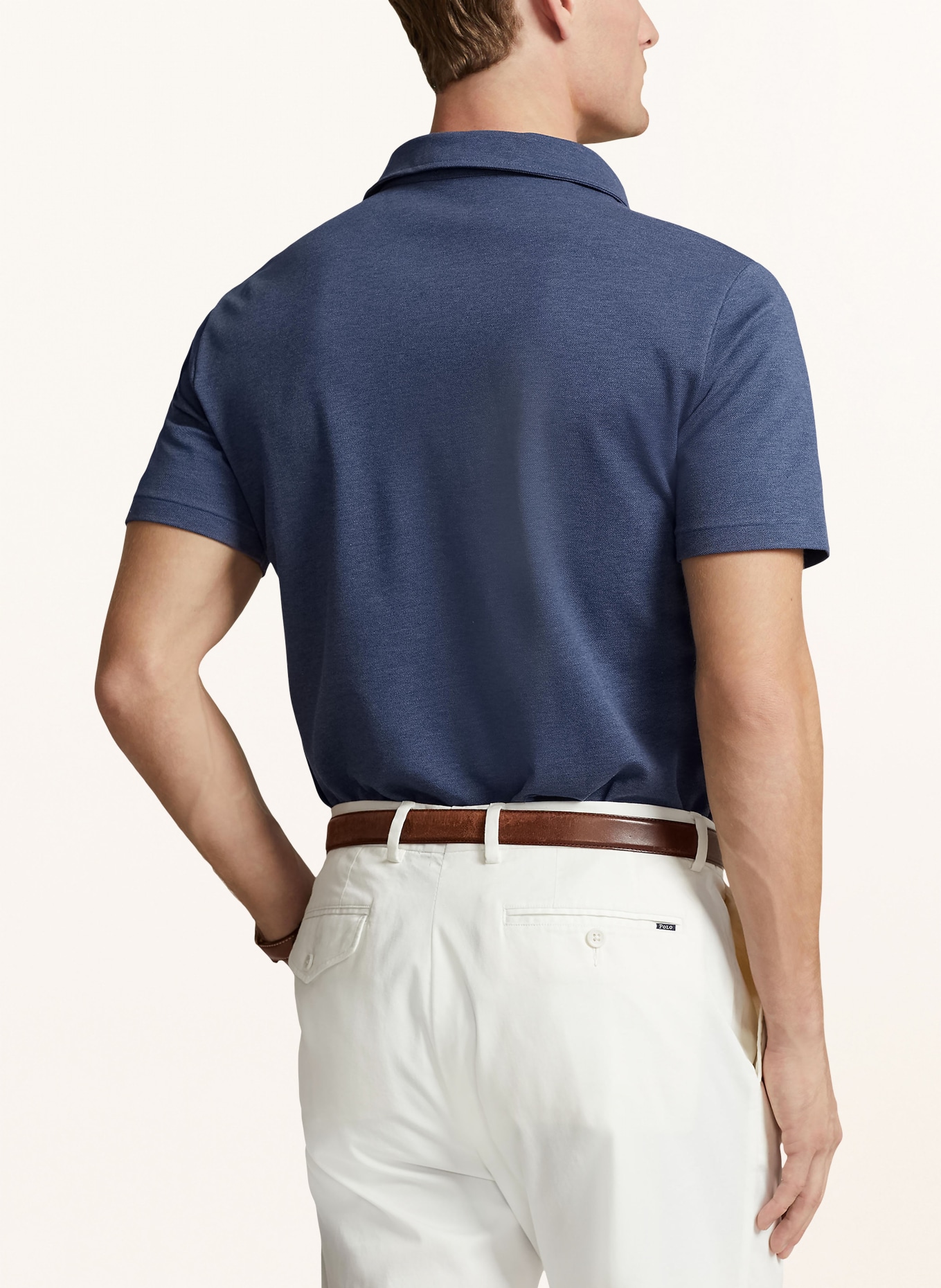 POLO RALPH LAUREN Piqué polo shirt classic fit, Color: DARK BLUE (Image 3)