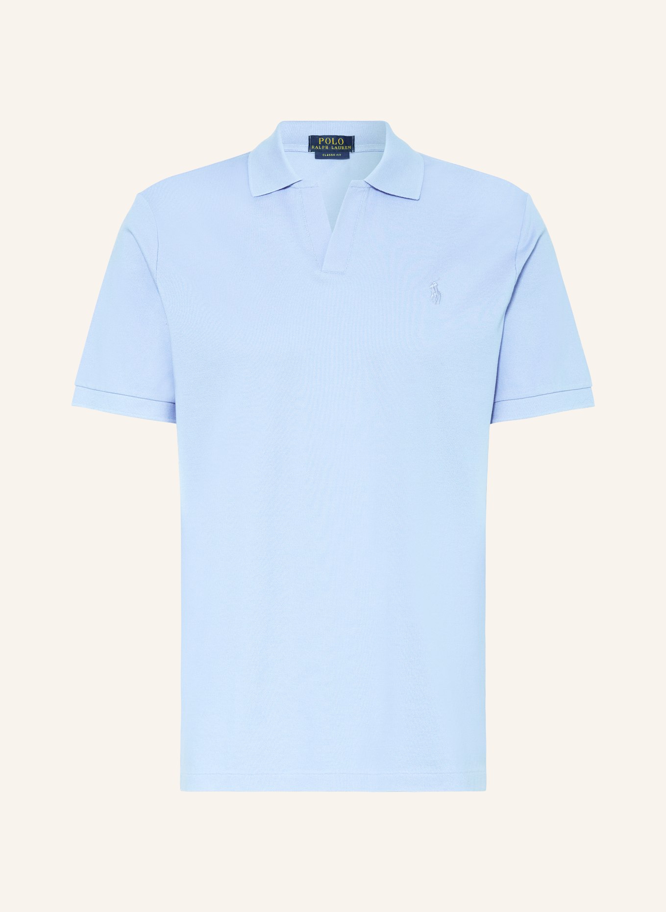 POLO RALPH LAUREN Piqué-Poloshirt Classic Fit, Farbe: HELLBLAU (Bild 1)