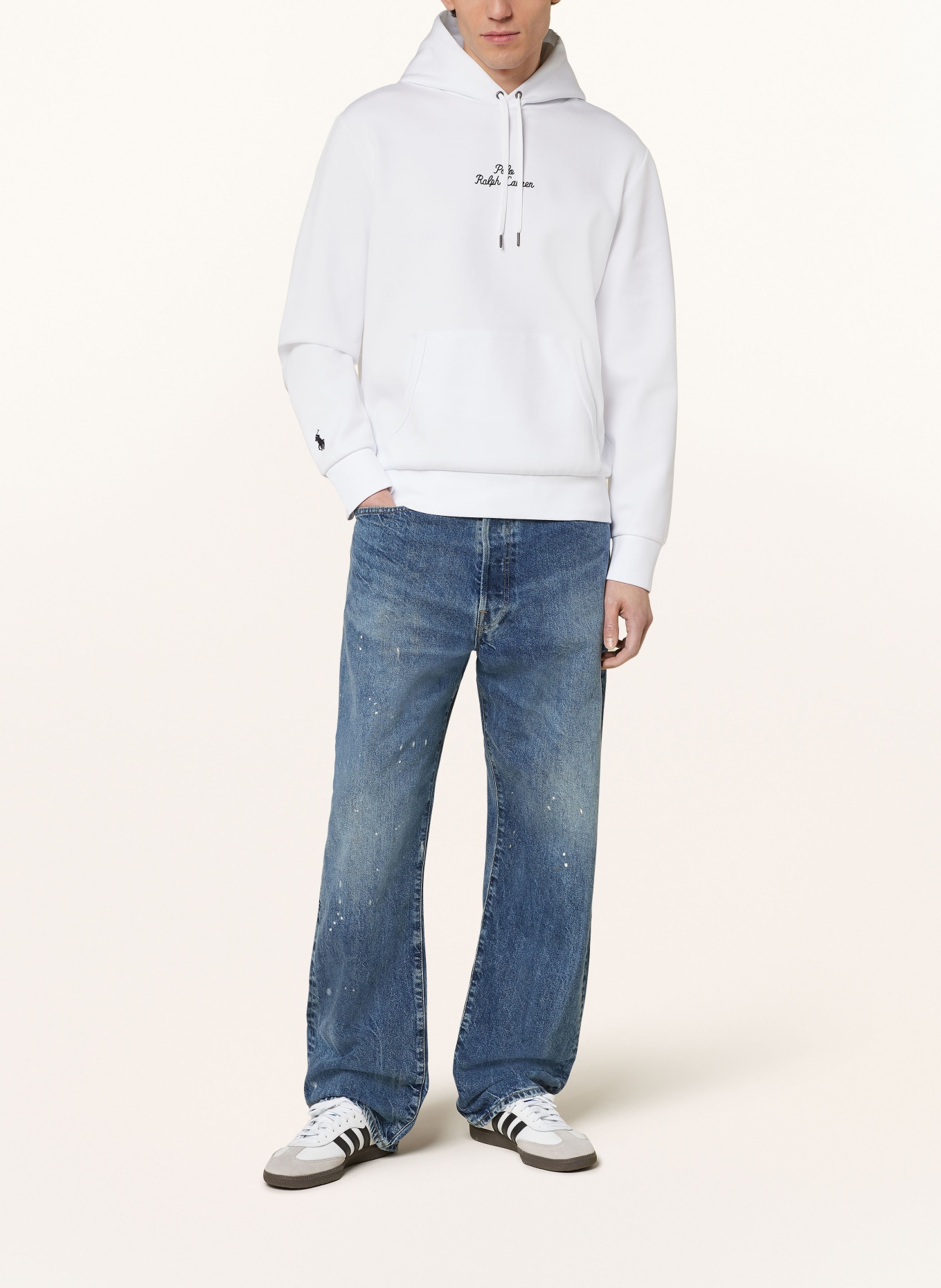 POLO RALPH LAUREN Hoodie, Color: WHITE (Image 2)
