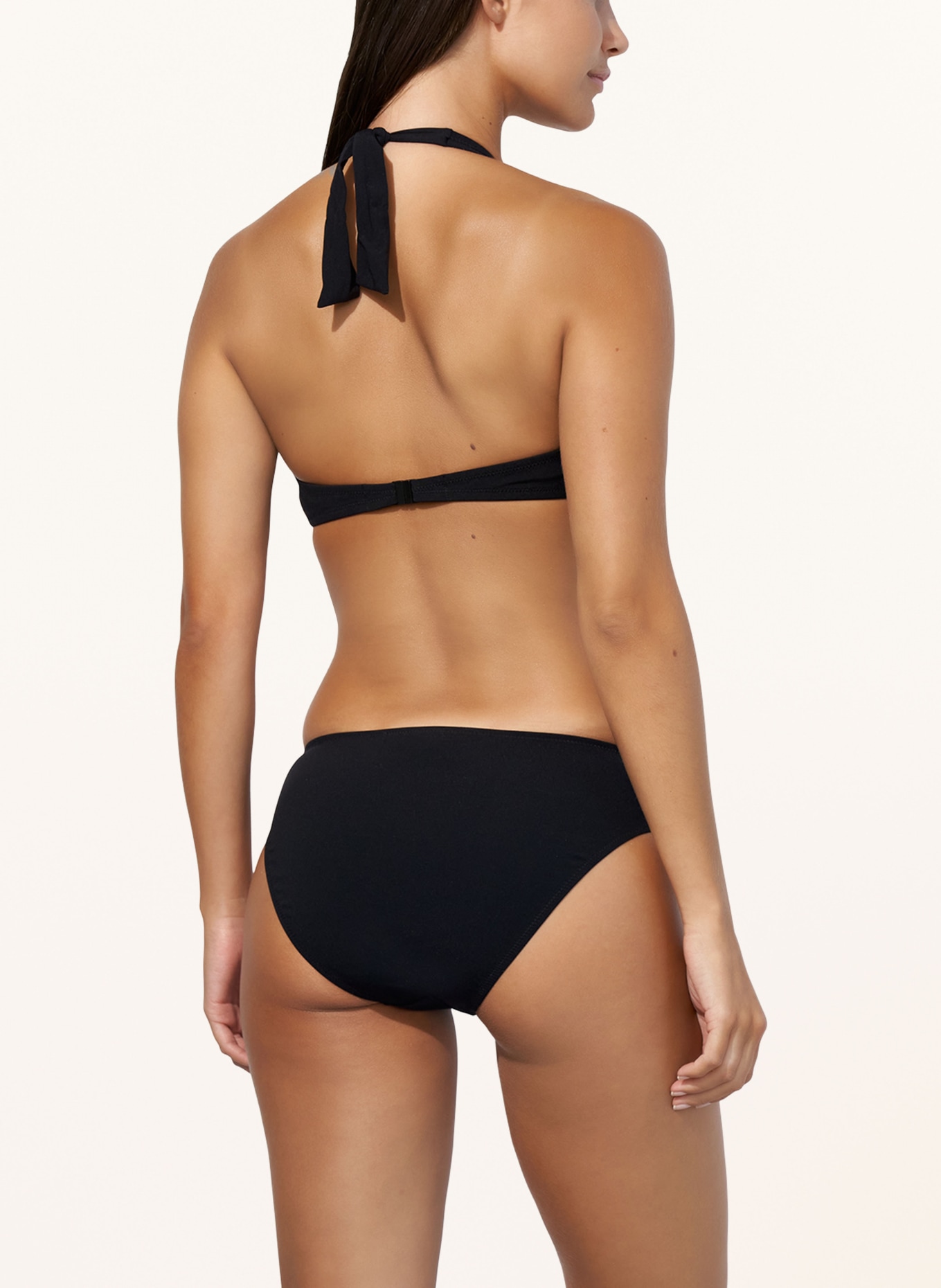 Lidea Halter neck bikini top THE CORE, Color: BLACK (Image 4)