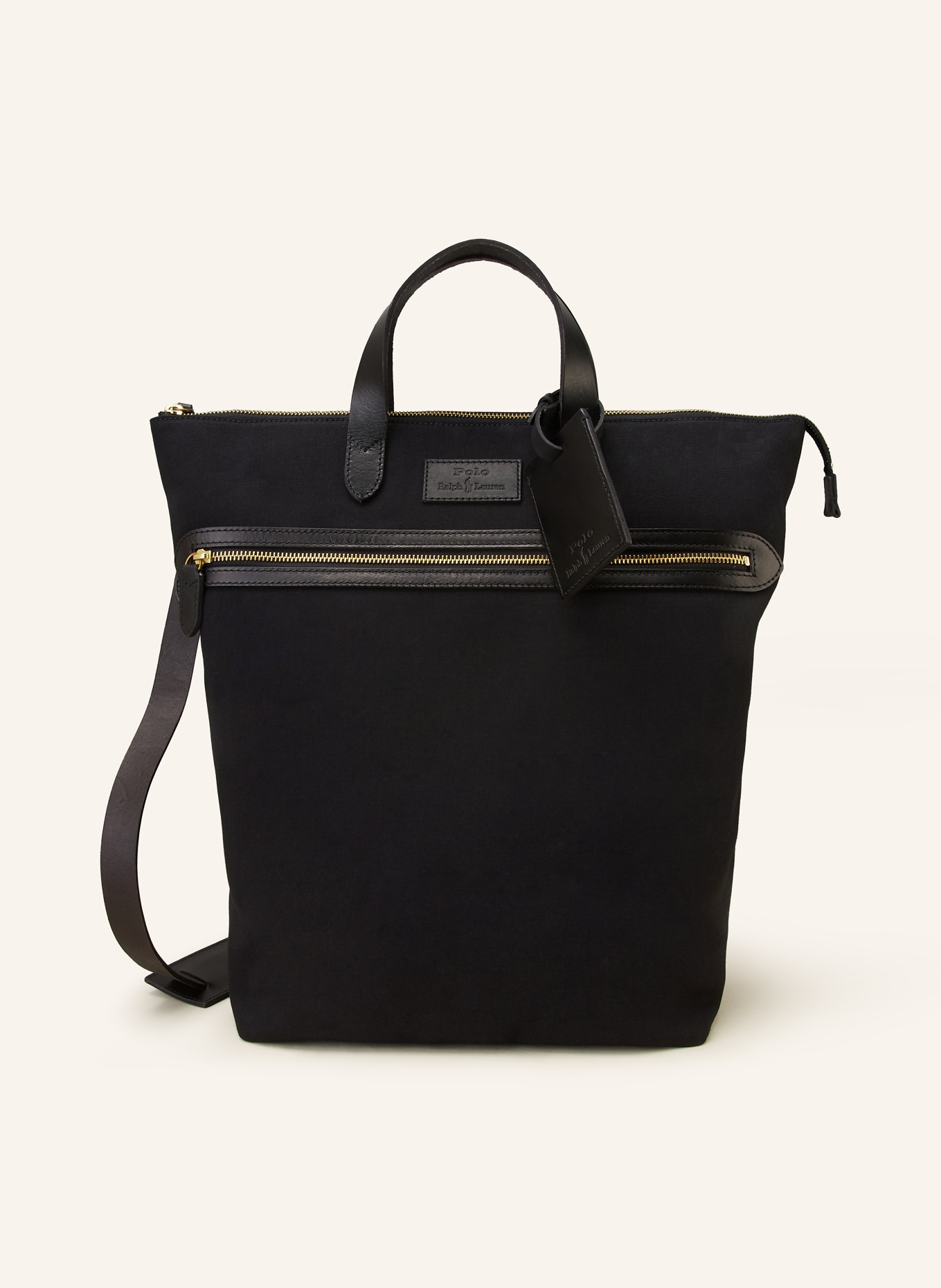 POLO RALPH LAUREN Shopper, Farbe: SCHWARZ (Bild 1)