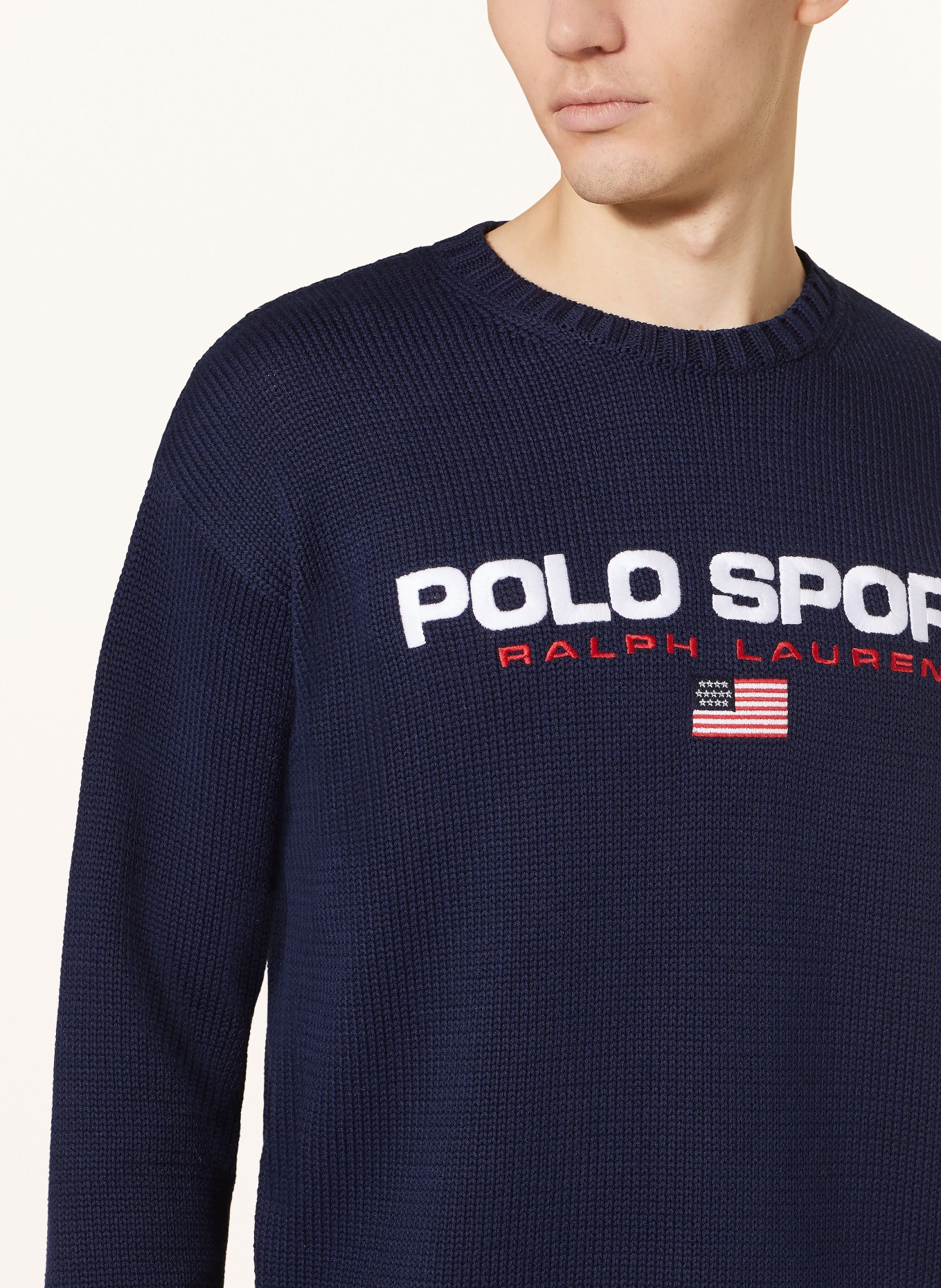 POLO SPORT Sweater, Color: DARK BLUE (Image 4)