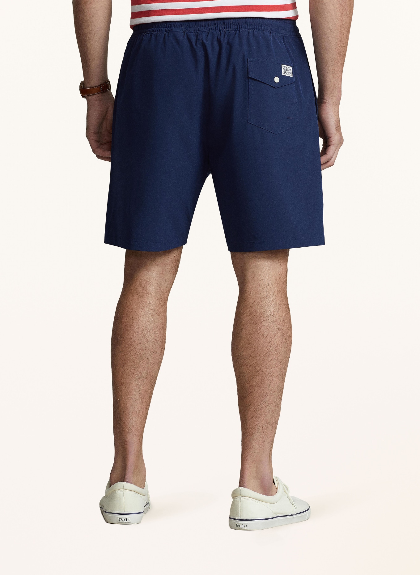 POLO RALPH LAUREN Big & Tall Swim shorts, Color: DARK BLUE (Image 3)