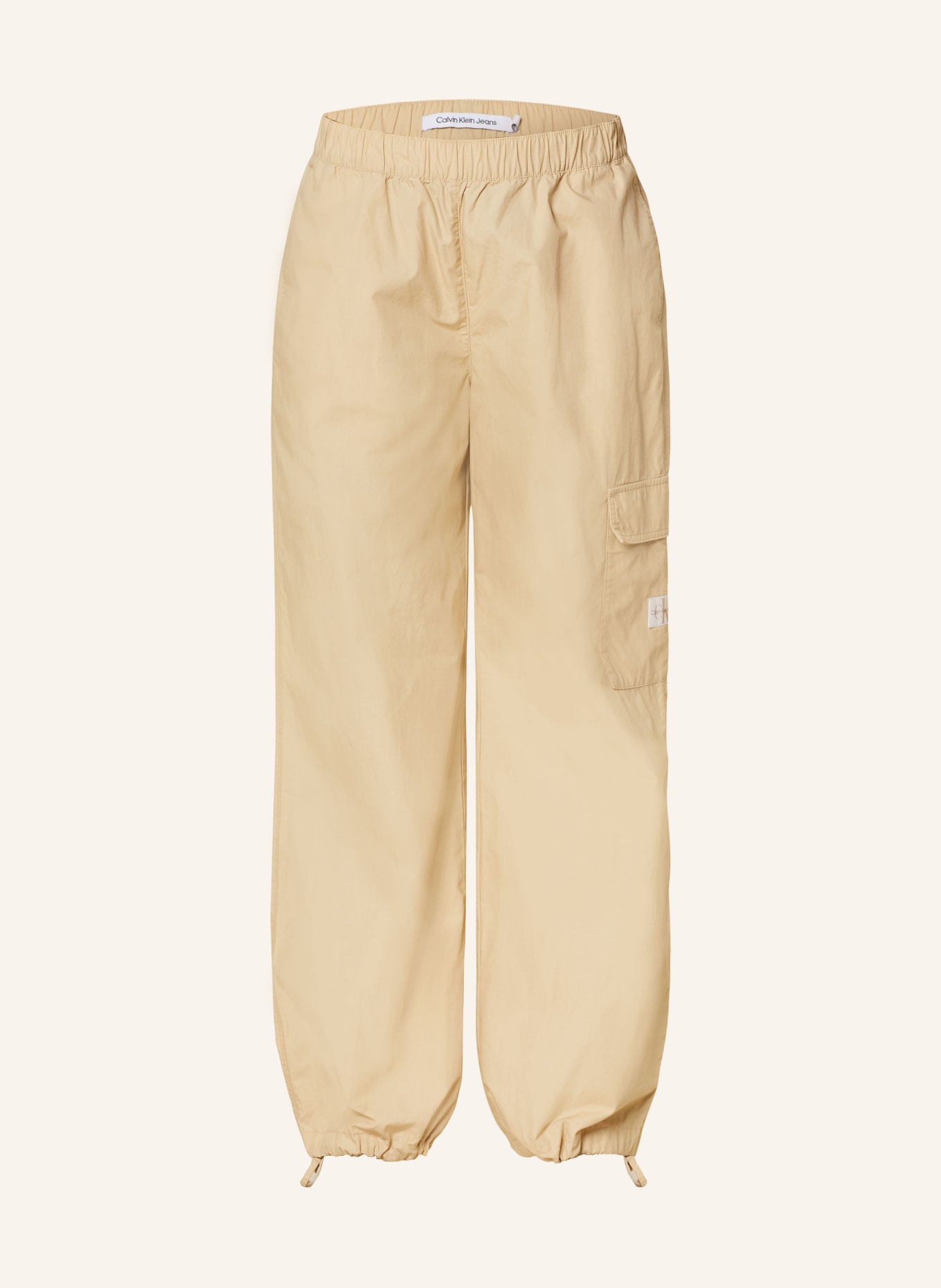 Calvin Klein Jeans Cargo kalhoty, Barva: BÉŽOVÁ (Obrázek 1)