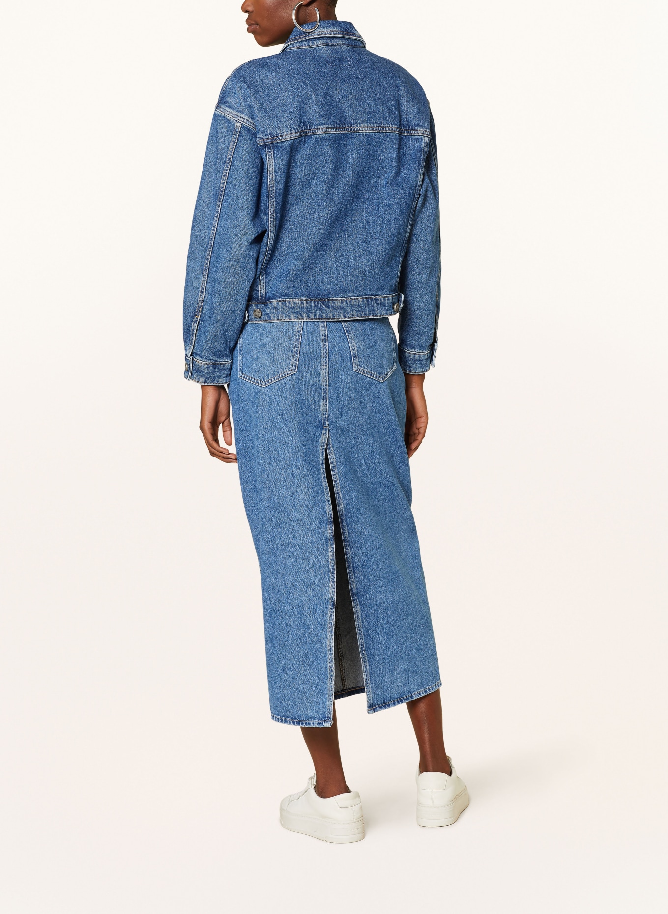 Calvin Klein Jeans Spódnica jeansowa, Kolor: 1AA Denim Light (Obrazek 3)