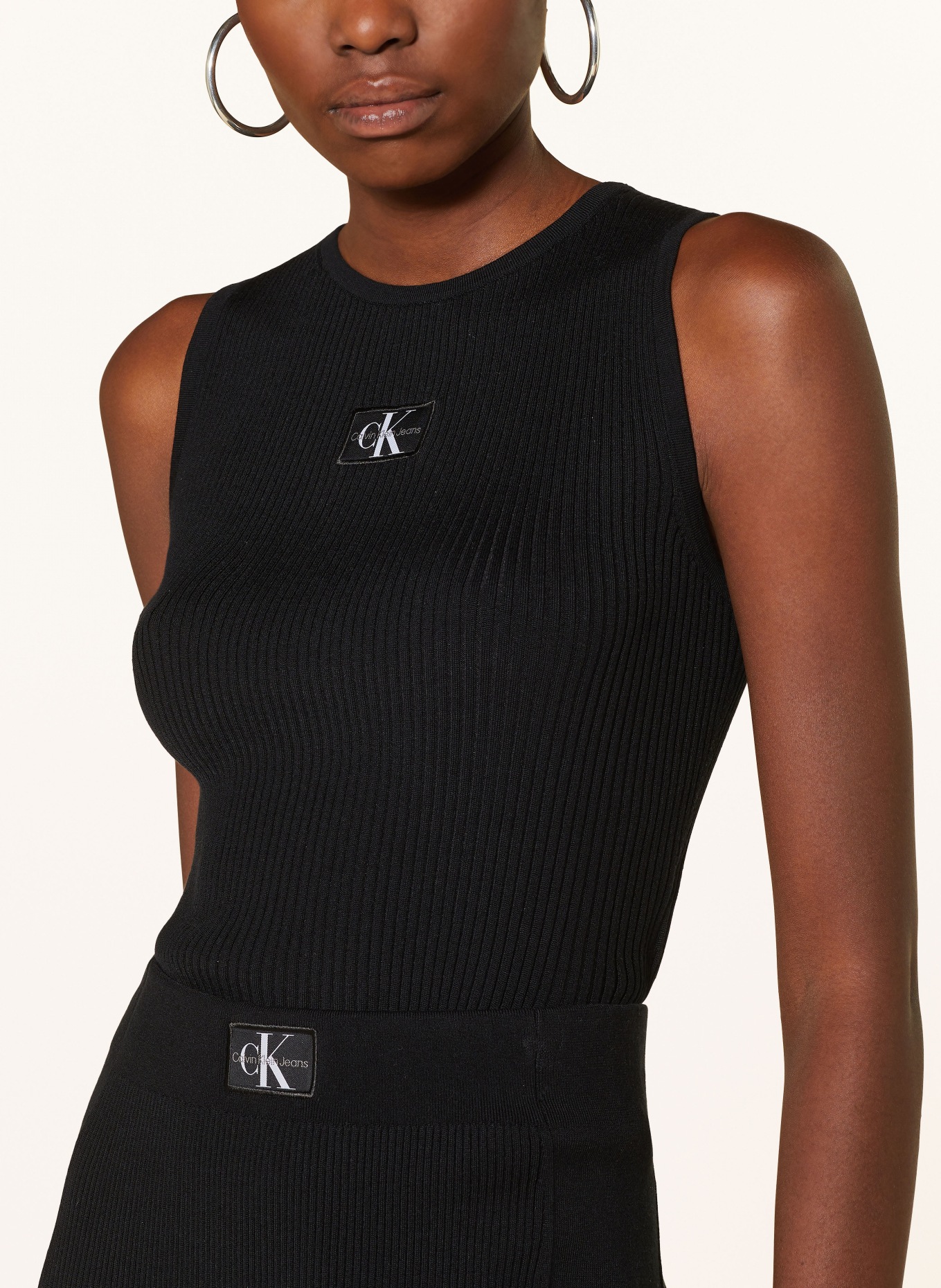 Calvin Klein Jeans Knit top, Color: BLACK (Image 4)