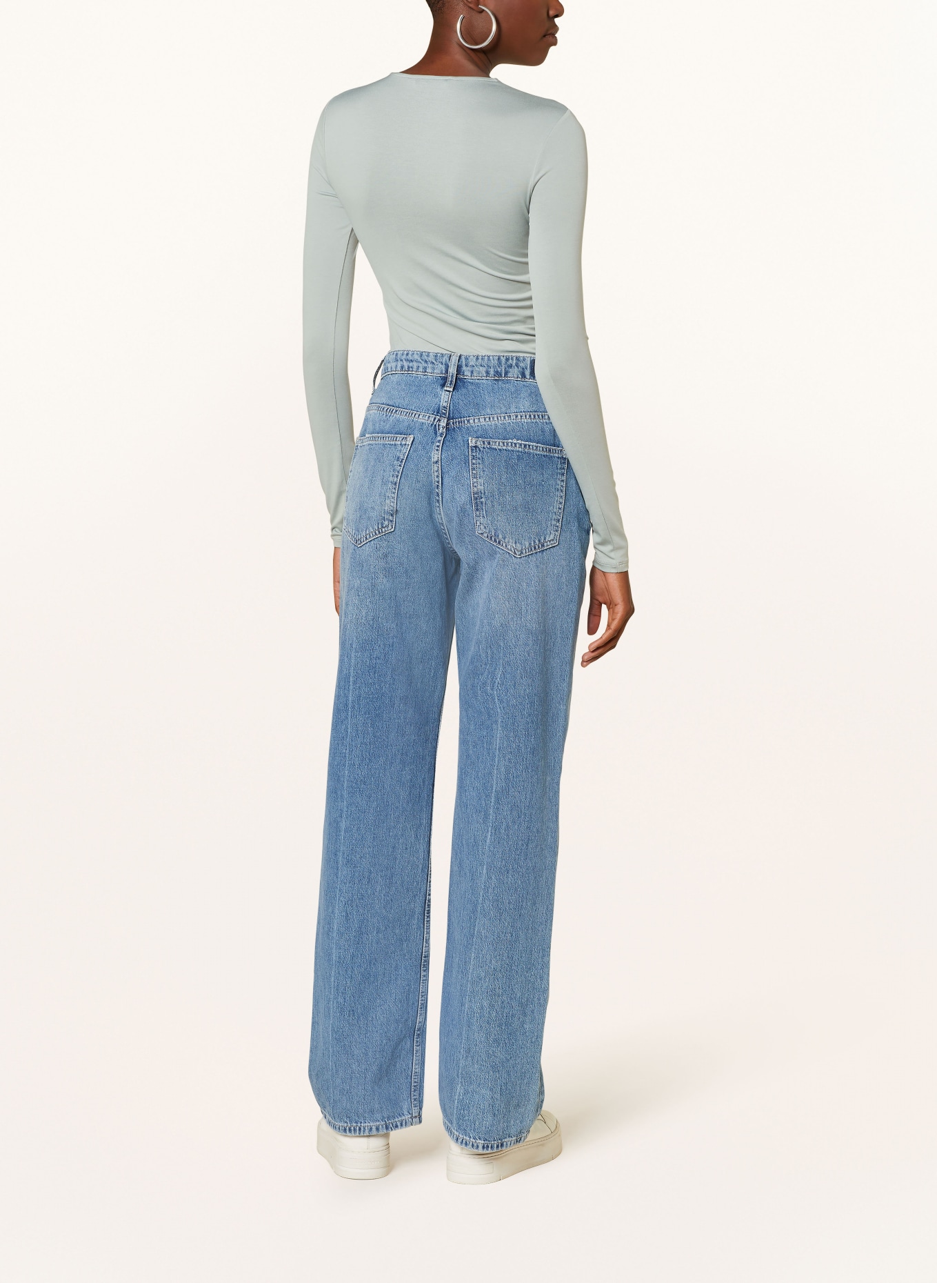 Calvin Klein Jeans Long sleeve shirt, Color: LIGHT GREEN (Image 3)