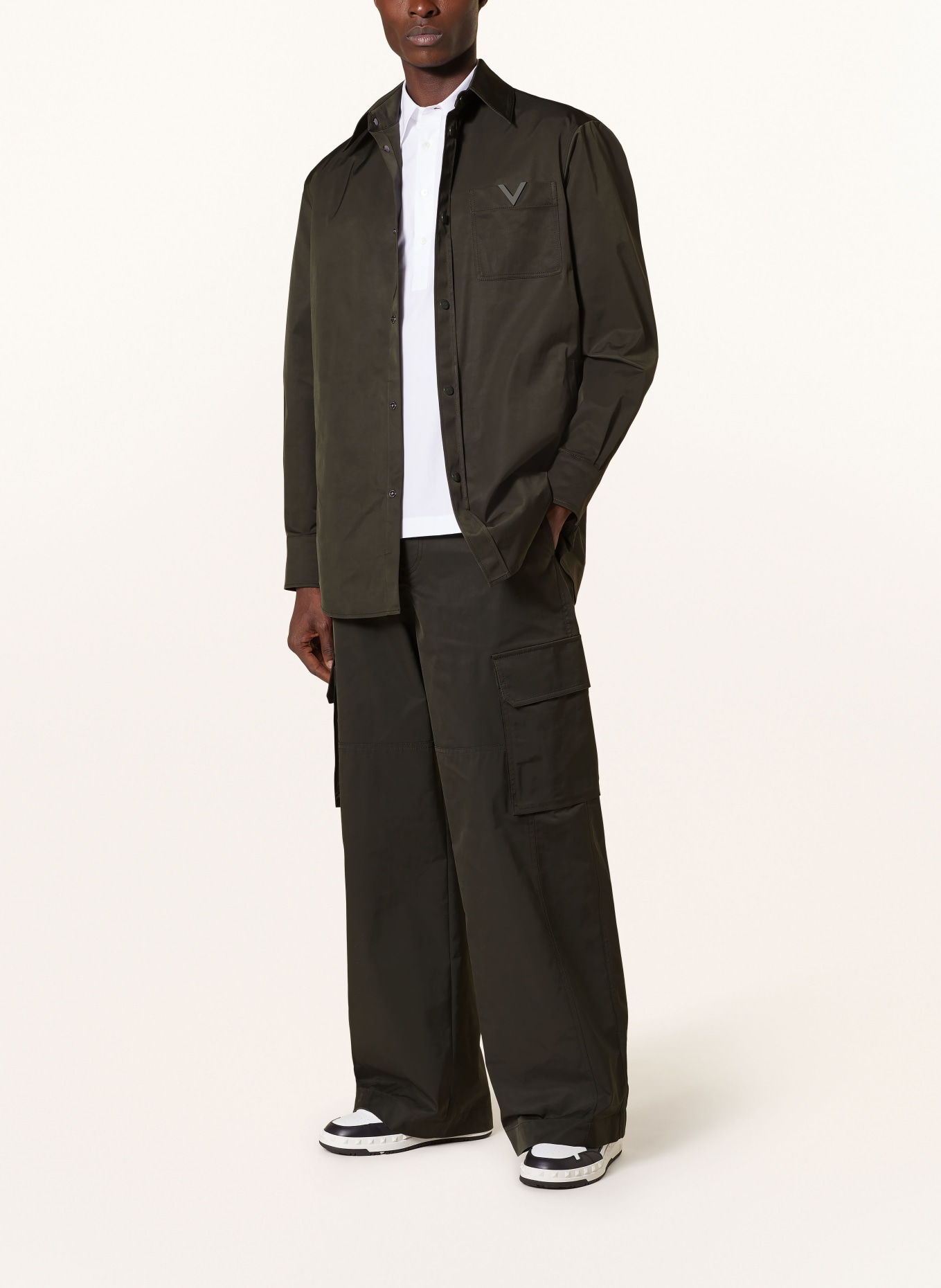 VALENTINO Cargo pants, Color: OLIVE (Image 2)