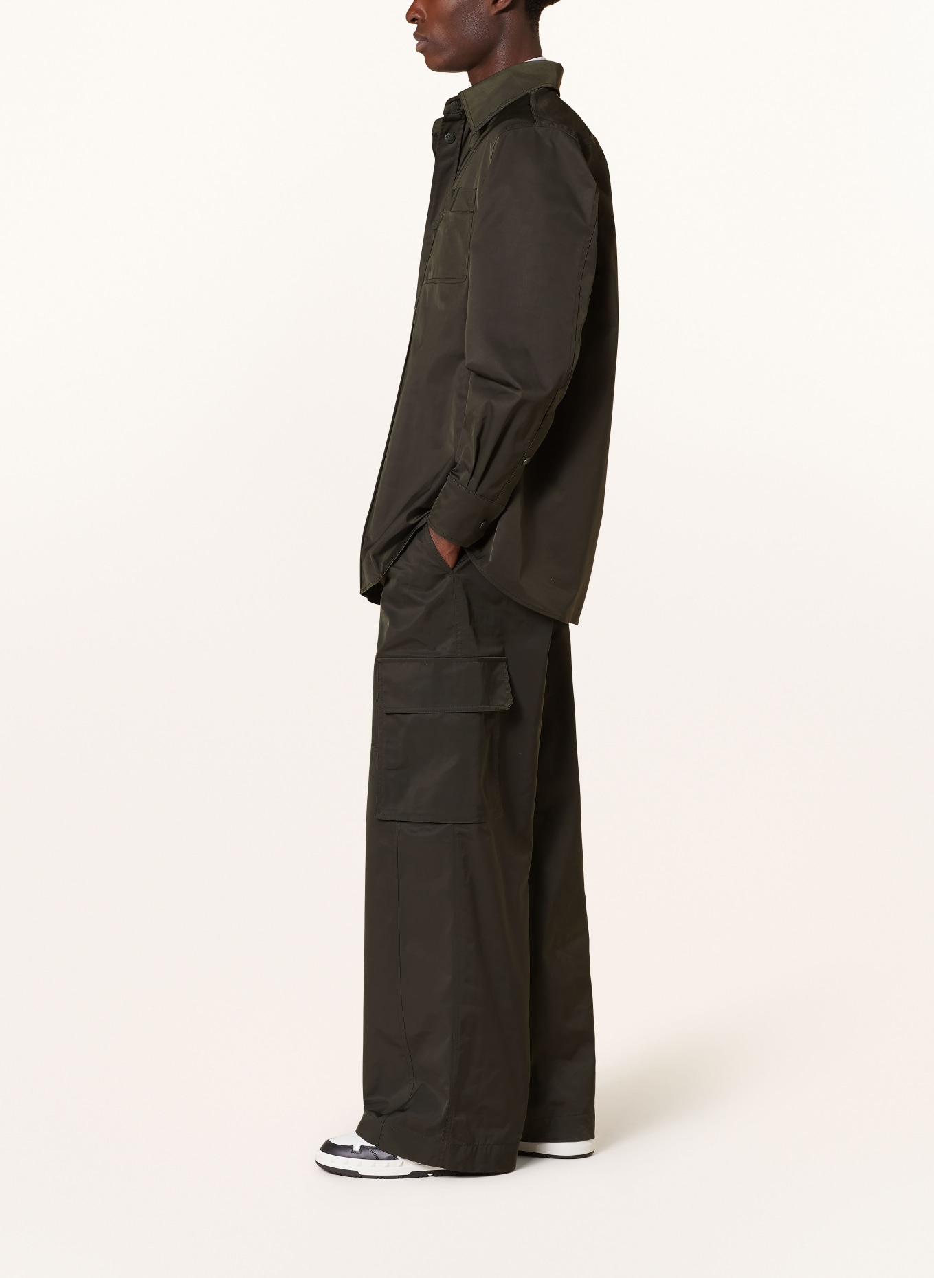 VALENTINO Cargo pants, Color: OLIVE (Image 4)