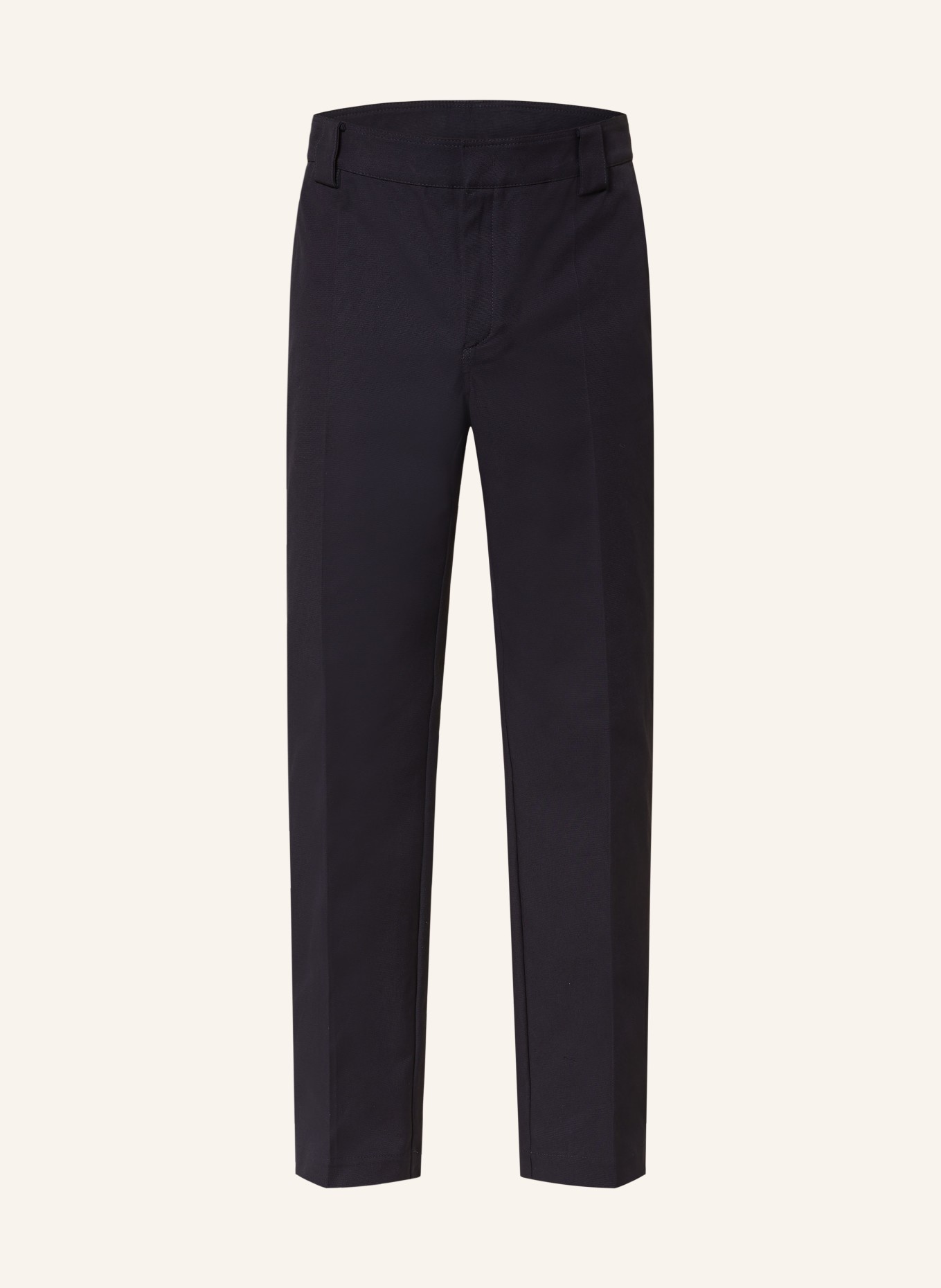 VALENTINO Trousers ROCKSTUD regular fit with rivets, Color: DARK BLUE (Image 1)