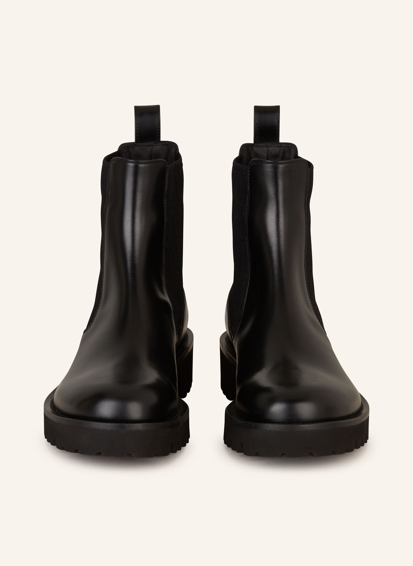 VALENTINO GARAVANI Chelsea boots, Color: BLACK (Image 3)
