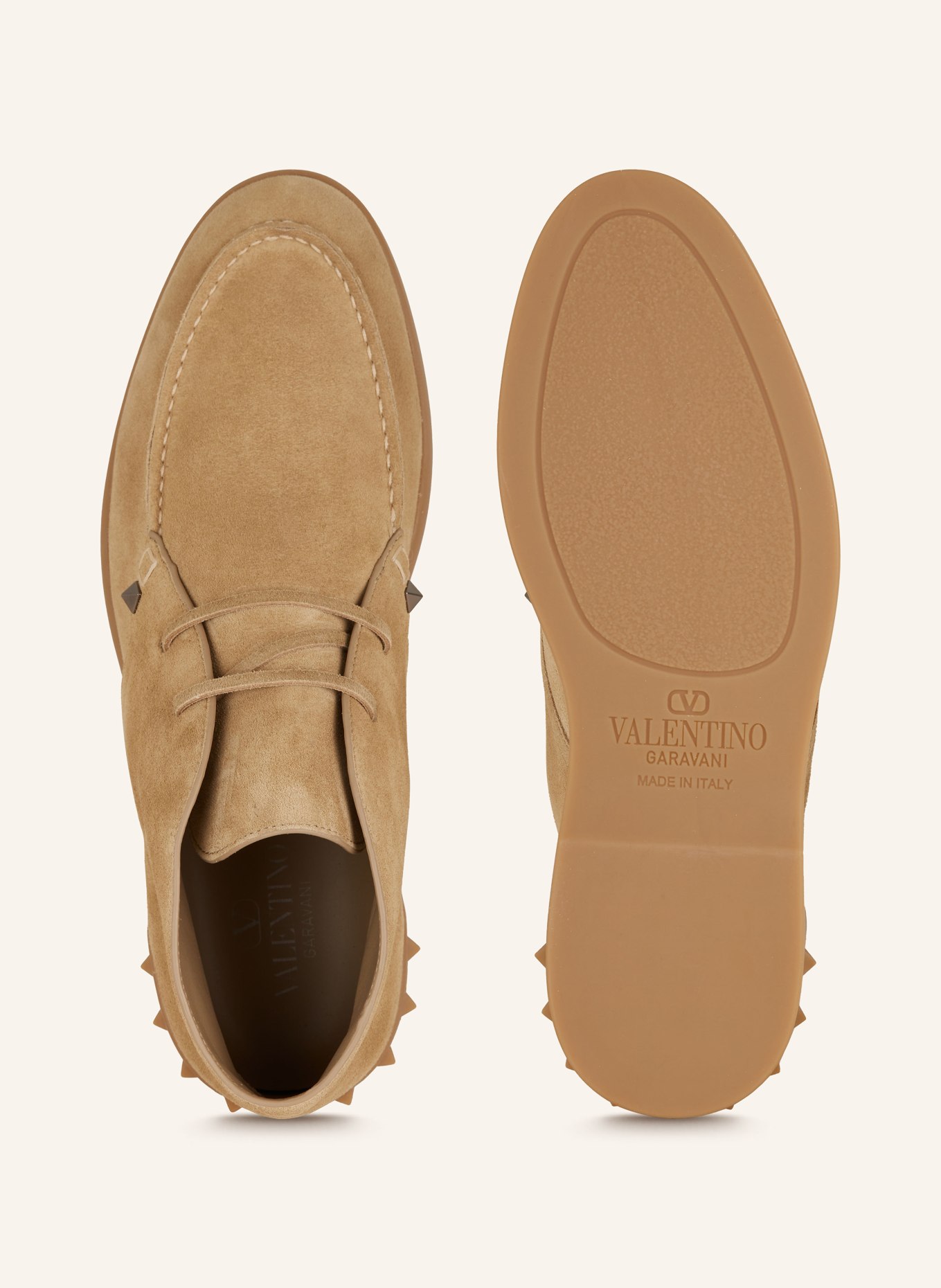 VALENTINO GARAVANI Desert-Boots, Farbe: BEIGE (Bild 5)