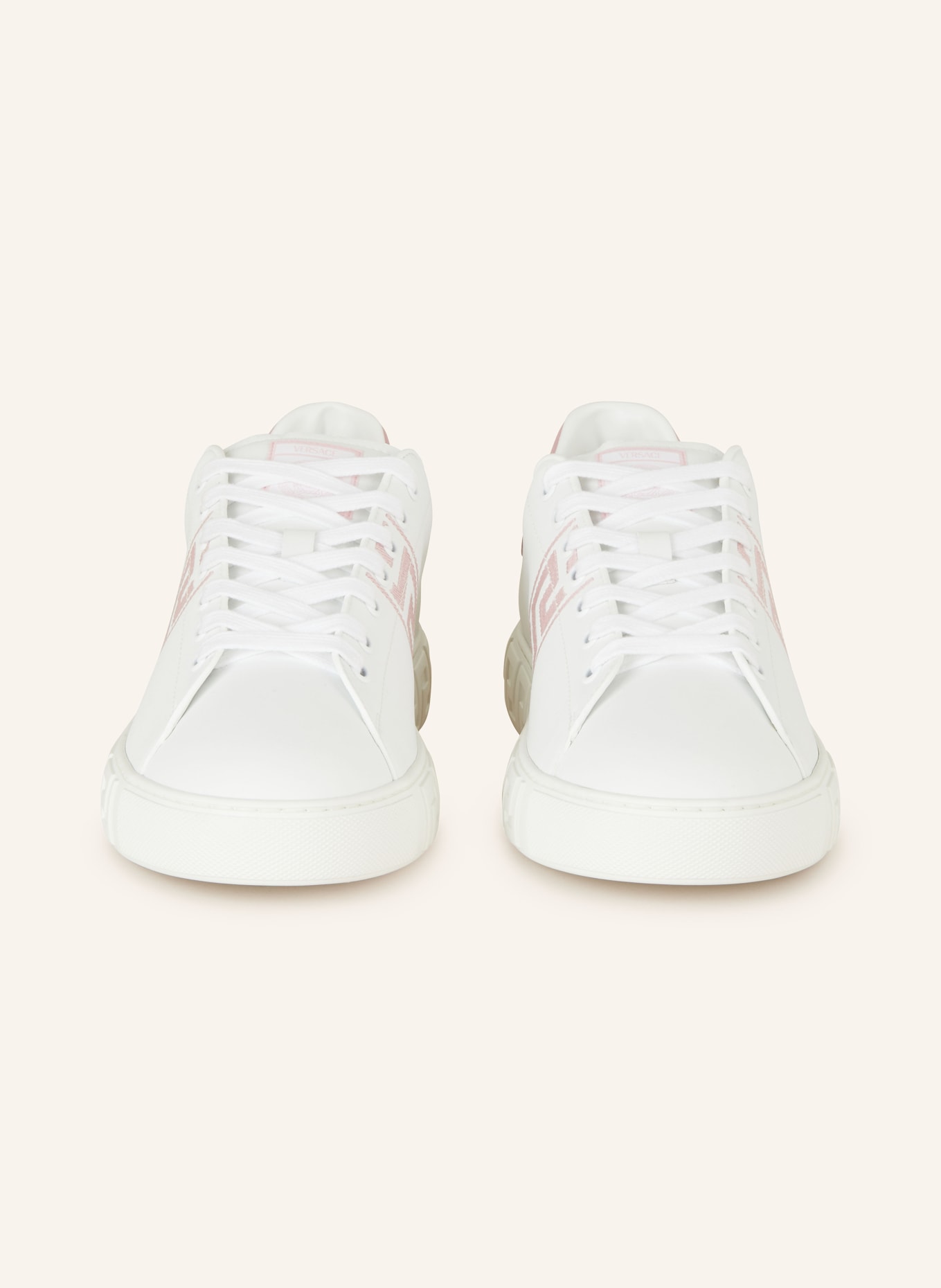 VERSACE Sneakers, Color: WHITE/ ROSE (Image 3)