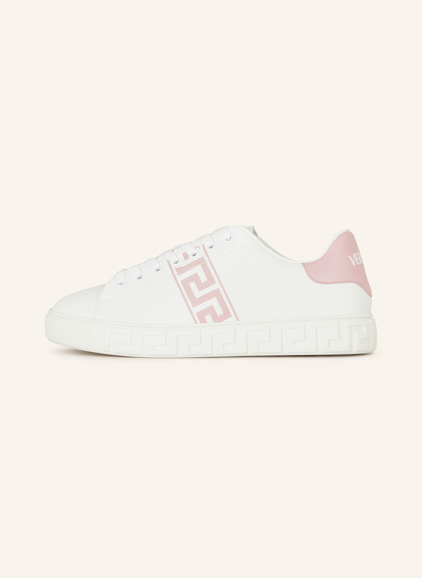 VERSACE Sneakers, Color: WHITE/ ROSE (Image 4)