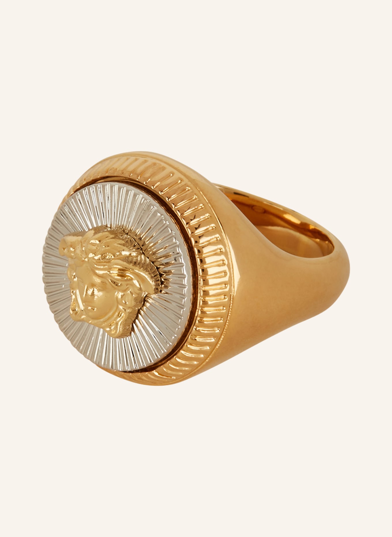 VERSACE Ring MEDUSA BIGGIE, Farbe: GOLD/ SILBER (Bild 1)